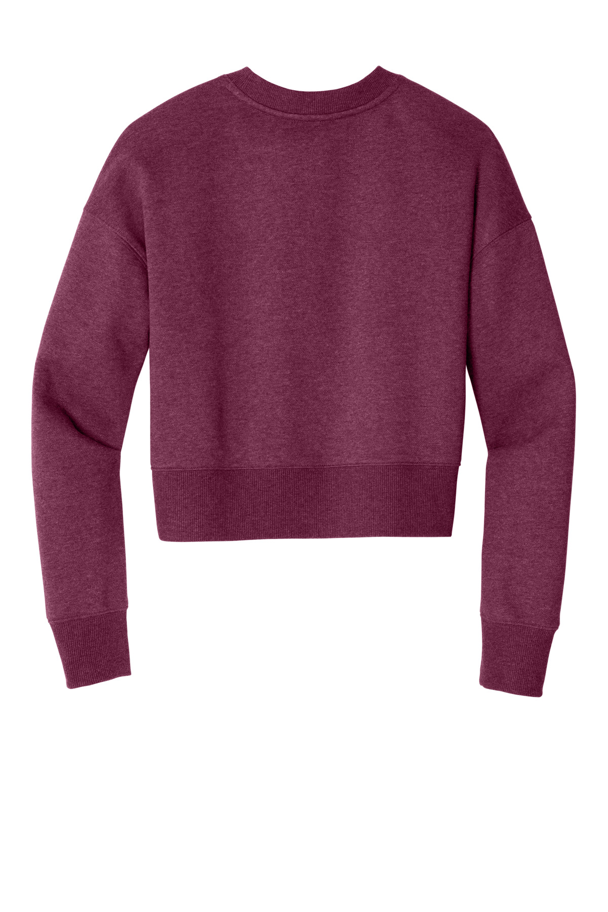 District Women's Perfect Weight Fleece Cropped Crew DT1105 37