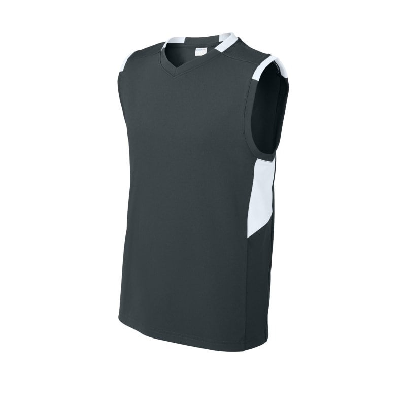 Sport-Tek Youth Club Sleeveless V-Neck 5