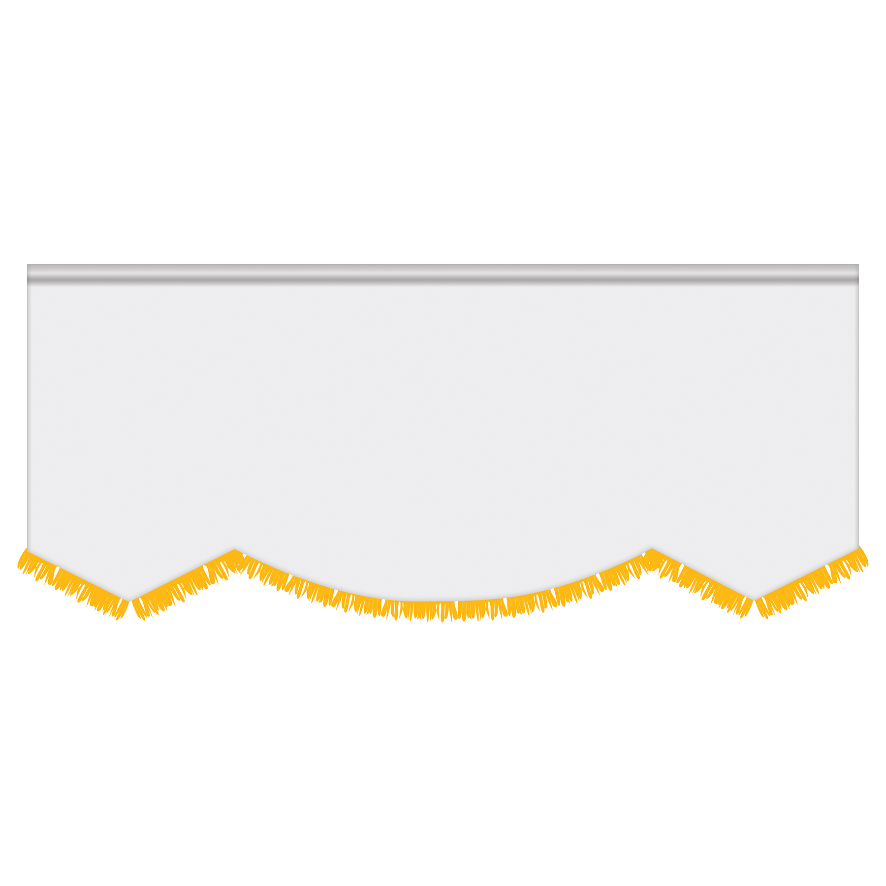 3' x 8' Parade Lead Banner with Fringe 7