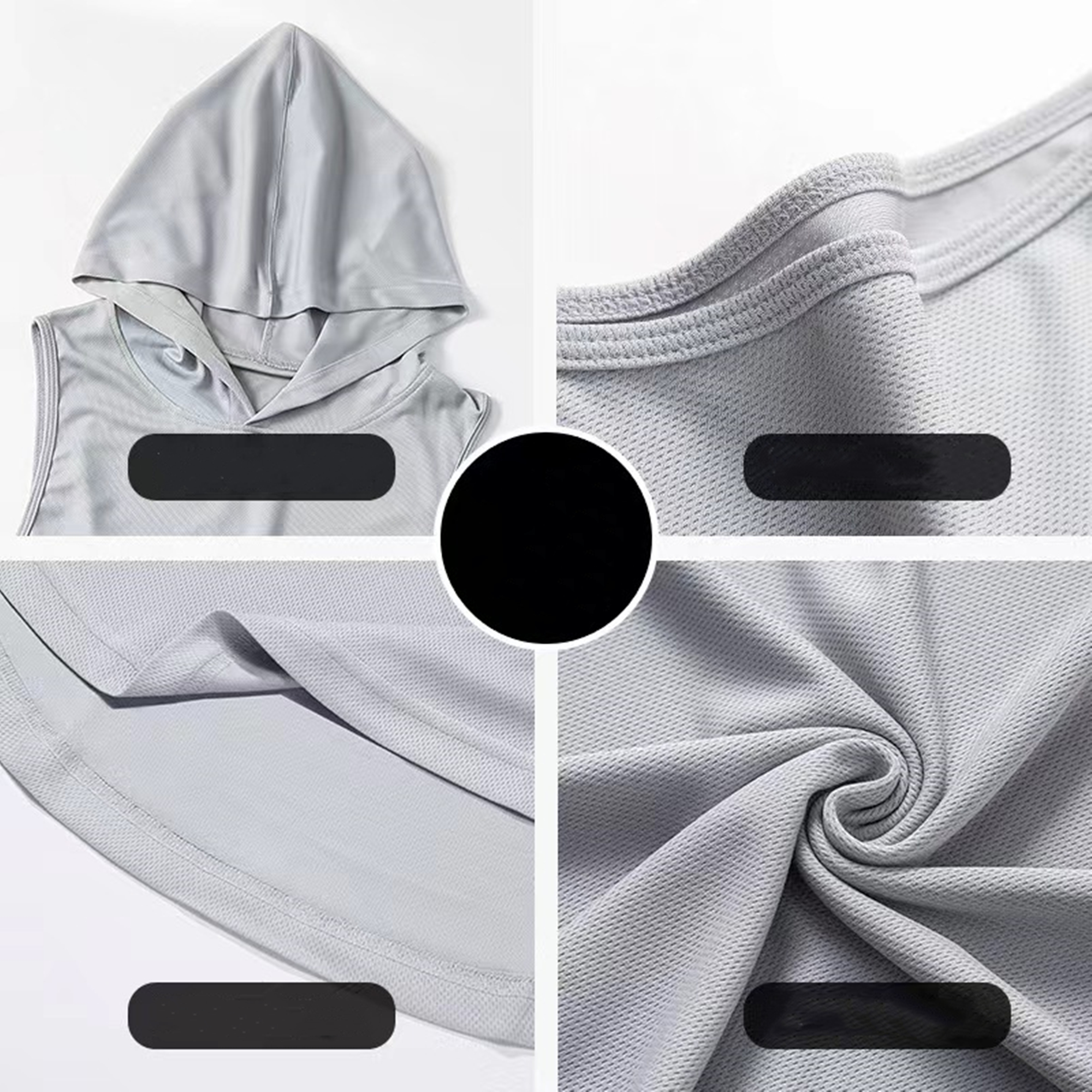 Sleeveless Gym Hoodie For Men 2