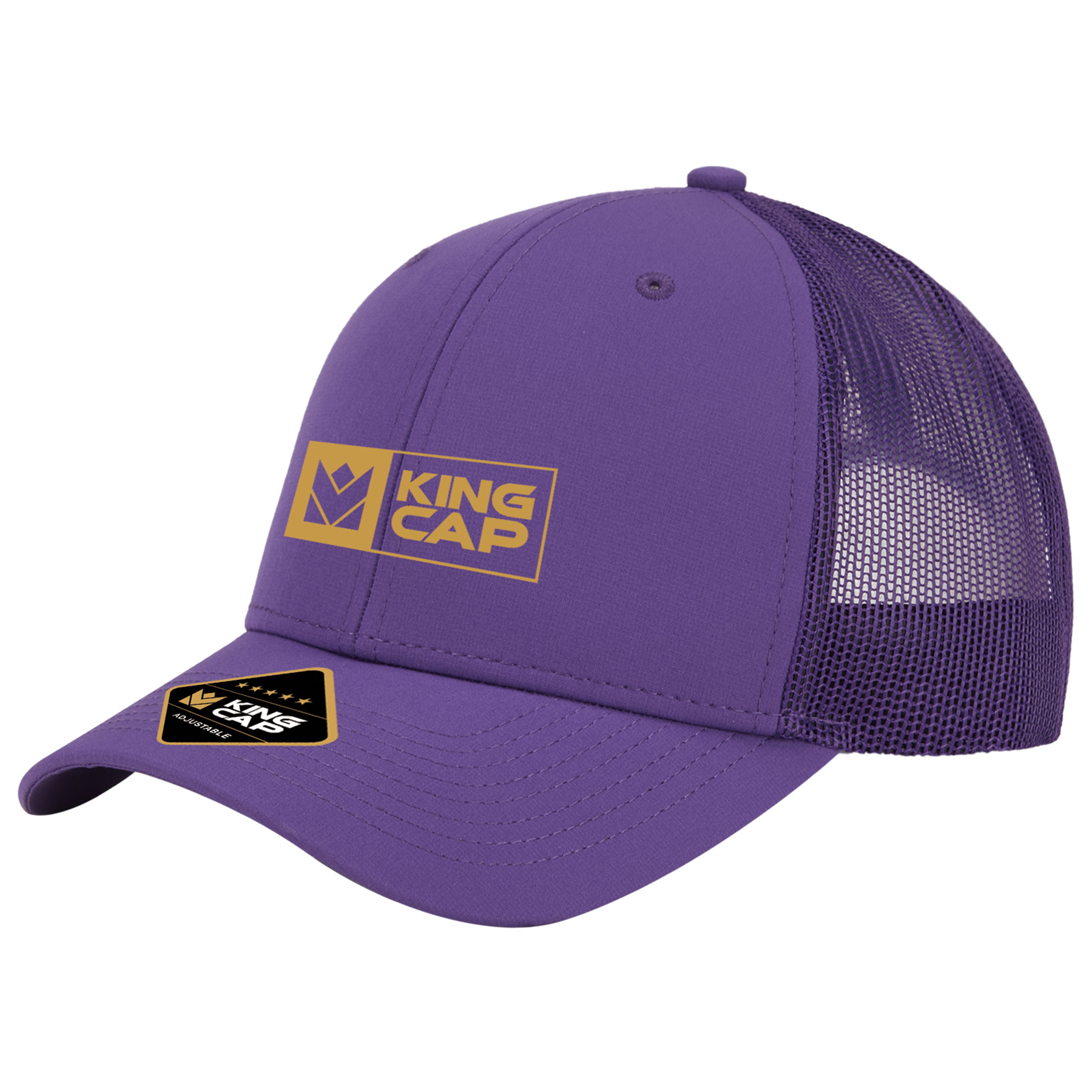 Crest 6-Panel Trucker Cap - Sustainable Fabric 17