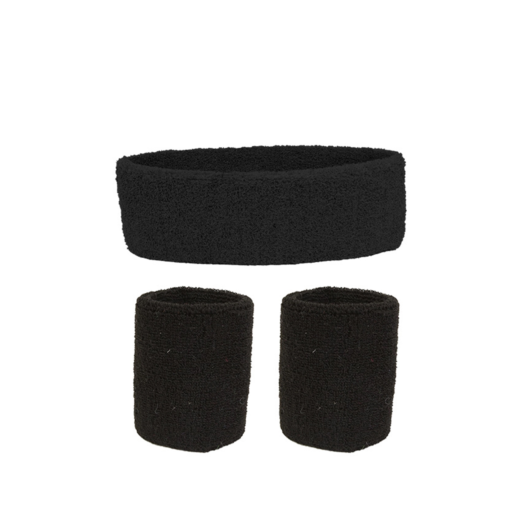 Sweatband  Sports Headband Wristband Set 2