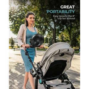 8 inch 1200mAh Battery Operated Fan 9