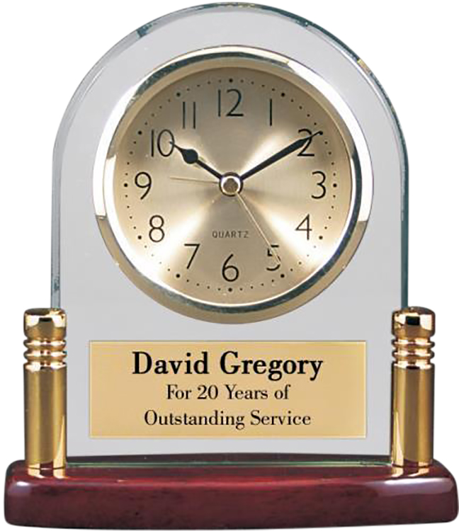 Georgetown Glass Clock I