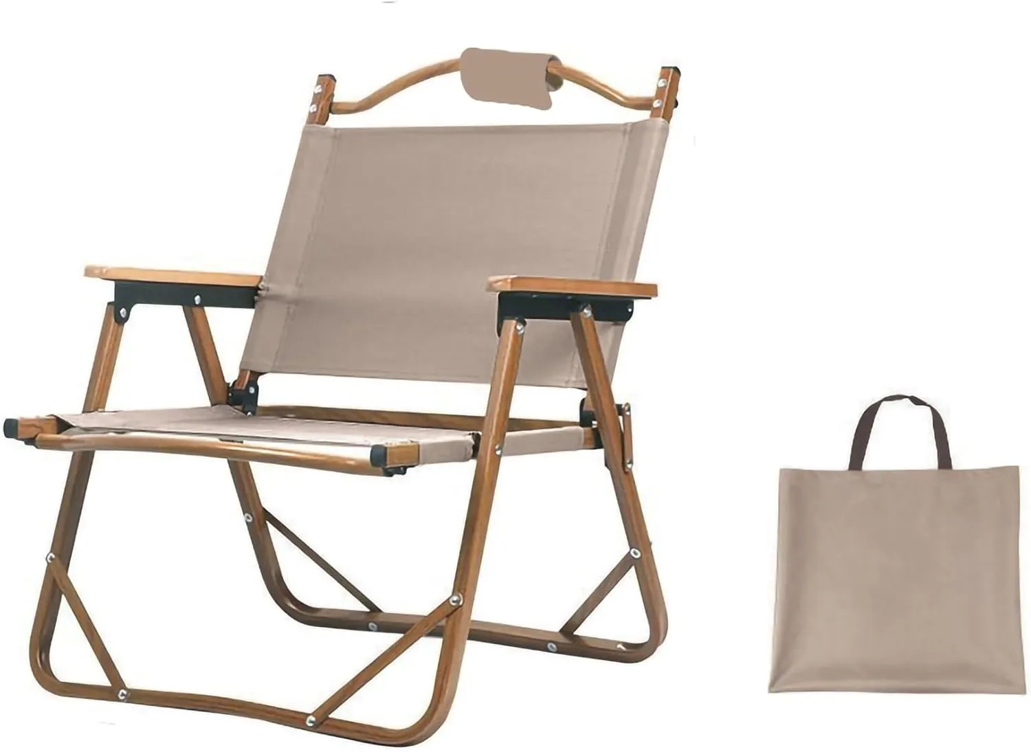 Kermit Outdoor Folding Chair-Aluminu Frame 9