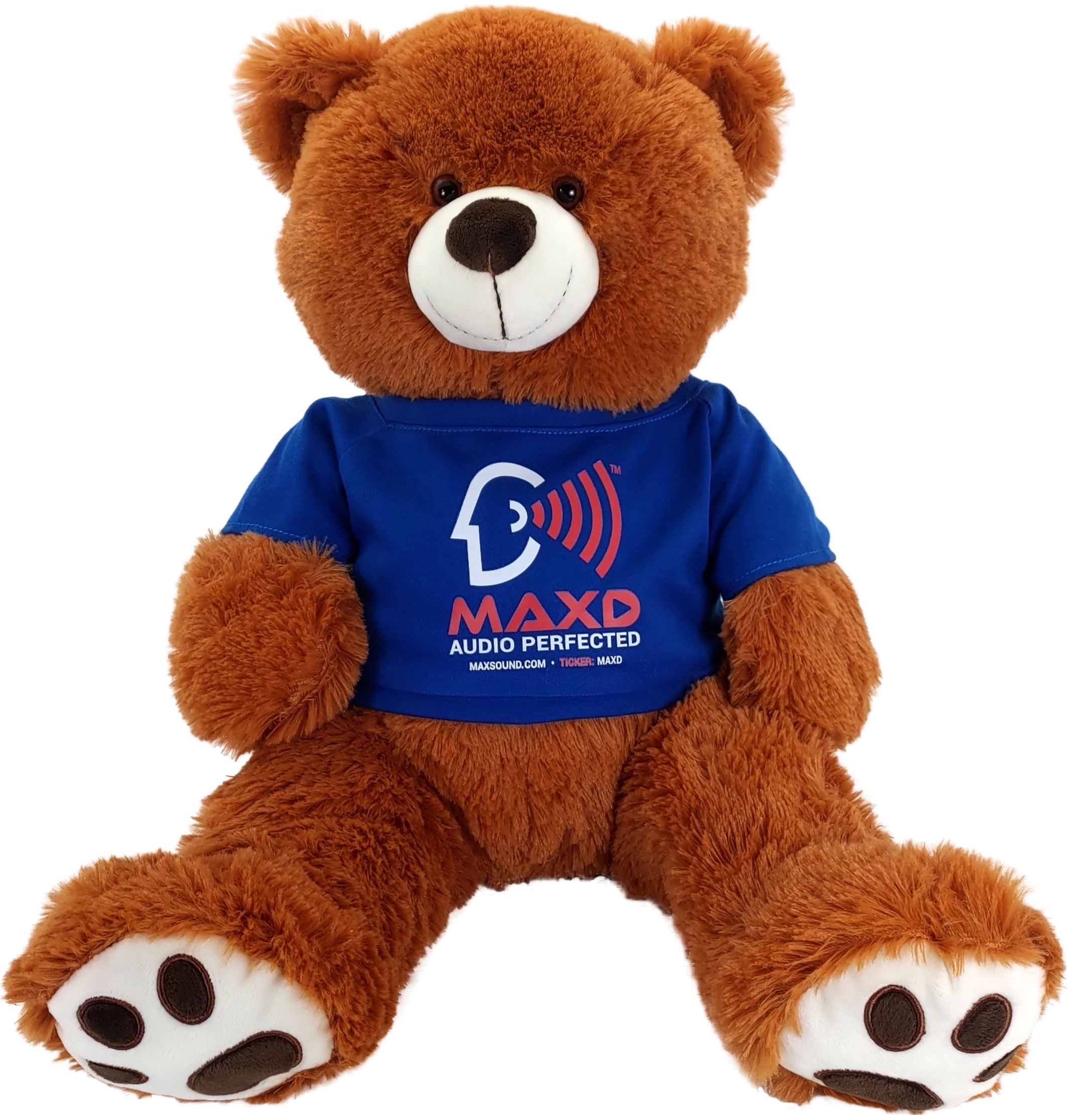 20" Large Brown Bear - Embroidered Paw