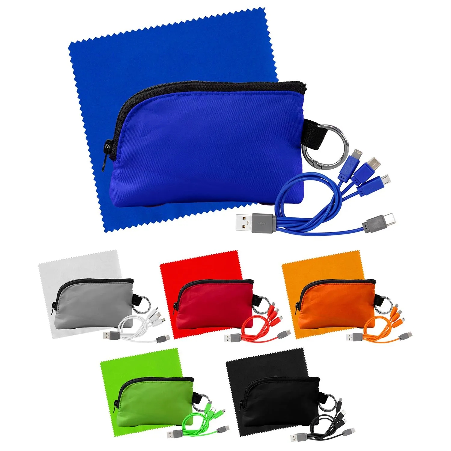 Zip Around Cable & Cloth Set 10