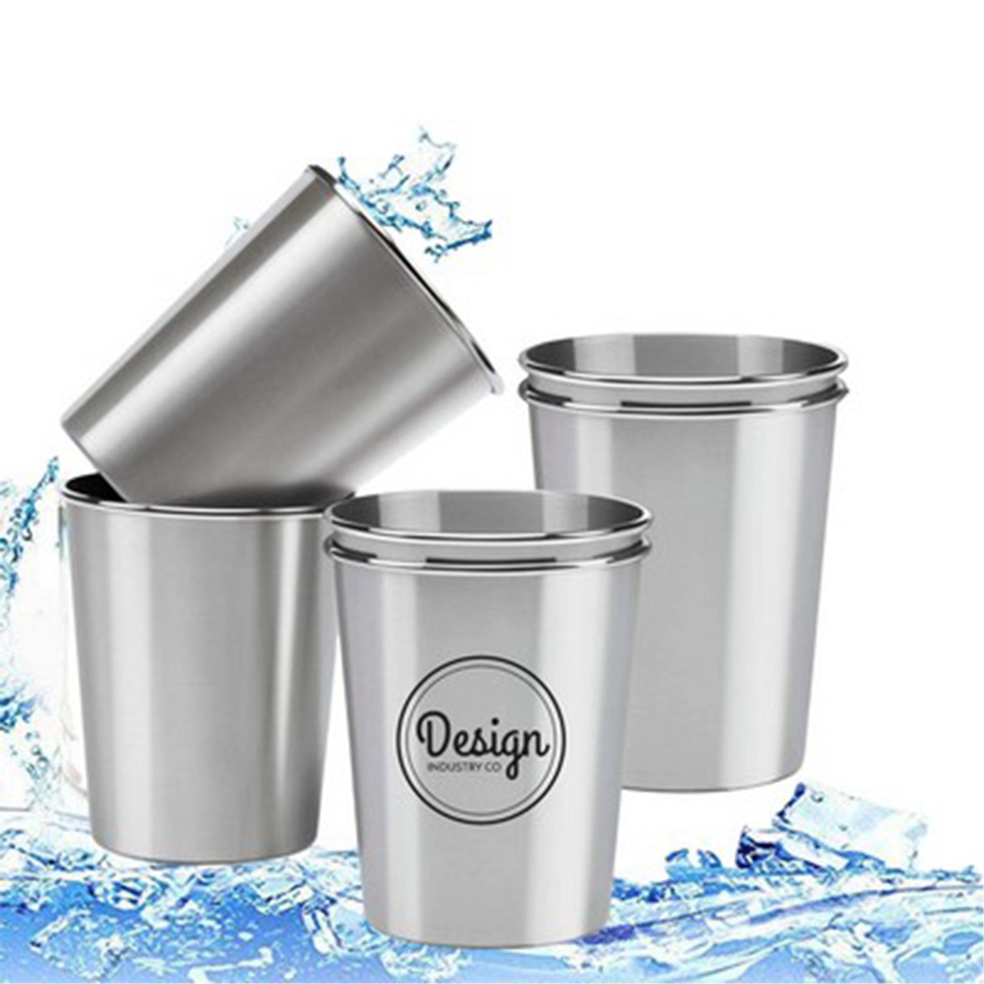 12oz Stainless Steel Drink Cup 100pcs