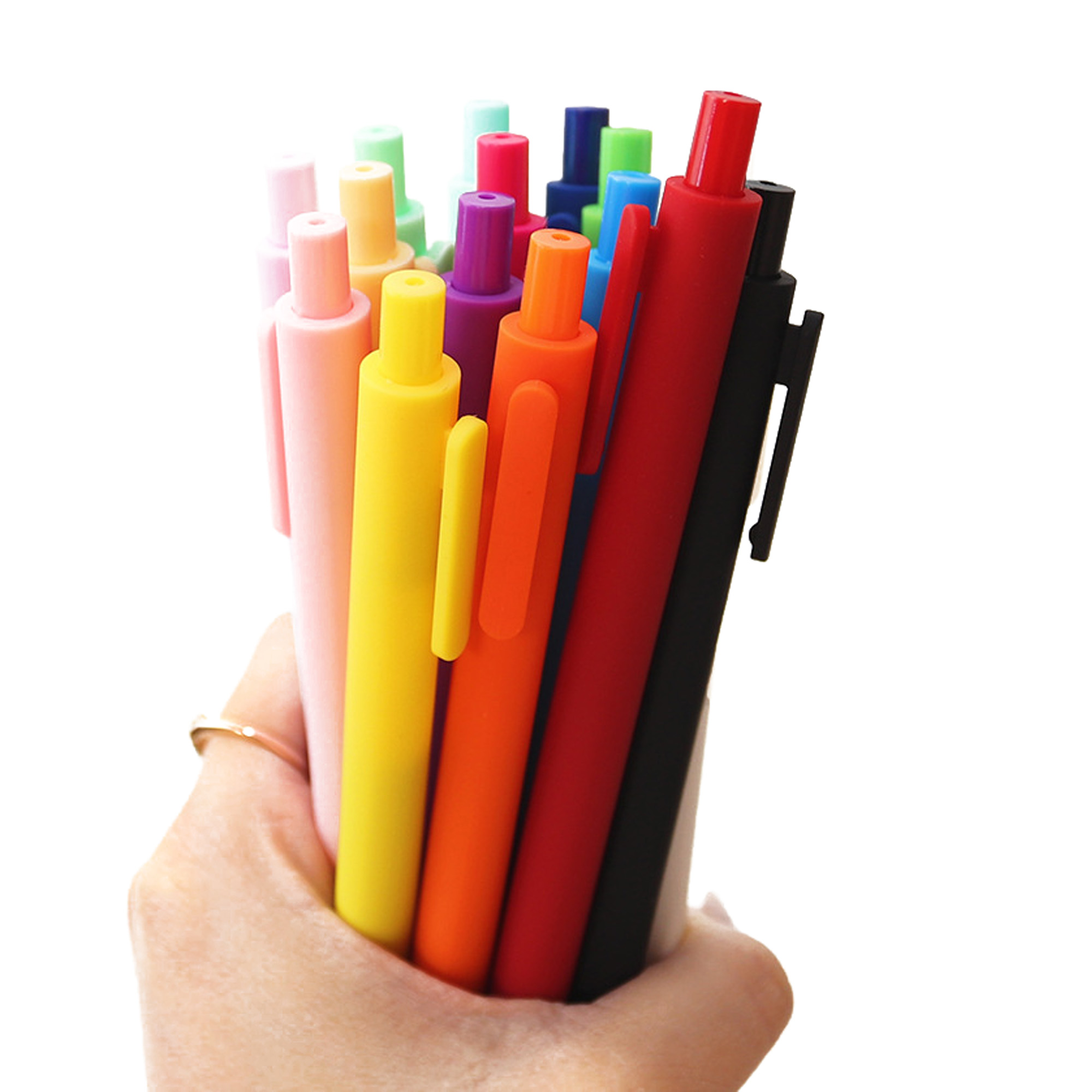 Bulk Retractable Comfortable Writing Pens 1