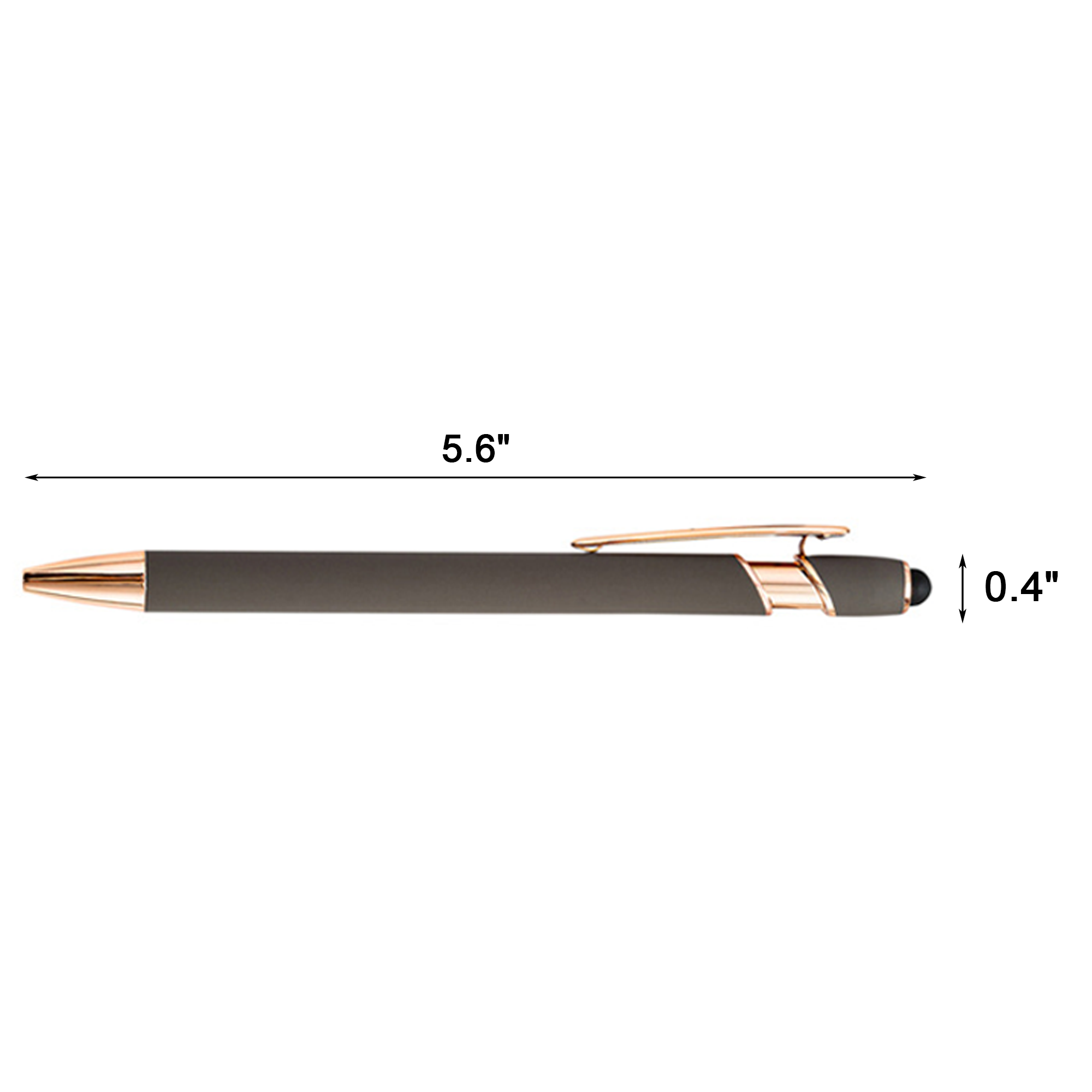 Rose Gold Dual-Tip Stylus Pen 4