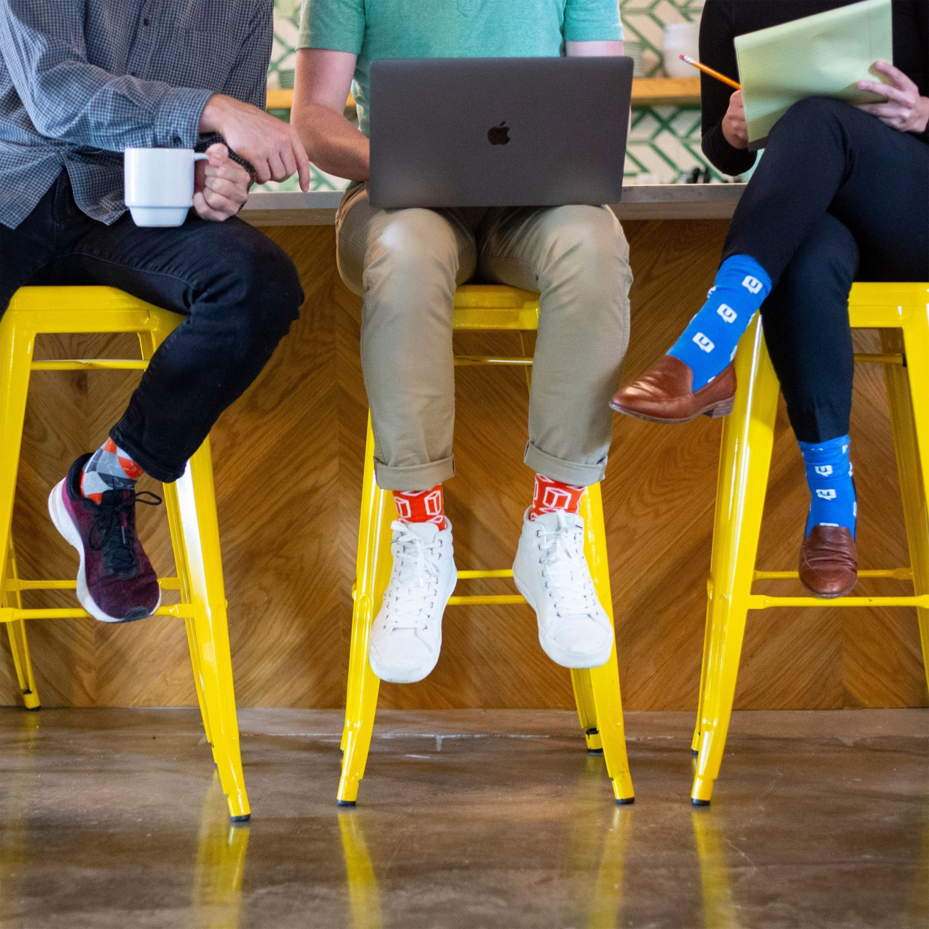 Patterned Business Socks - Professional Patterns for the Workplace - American Made 1