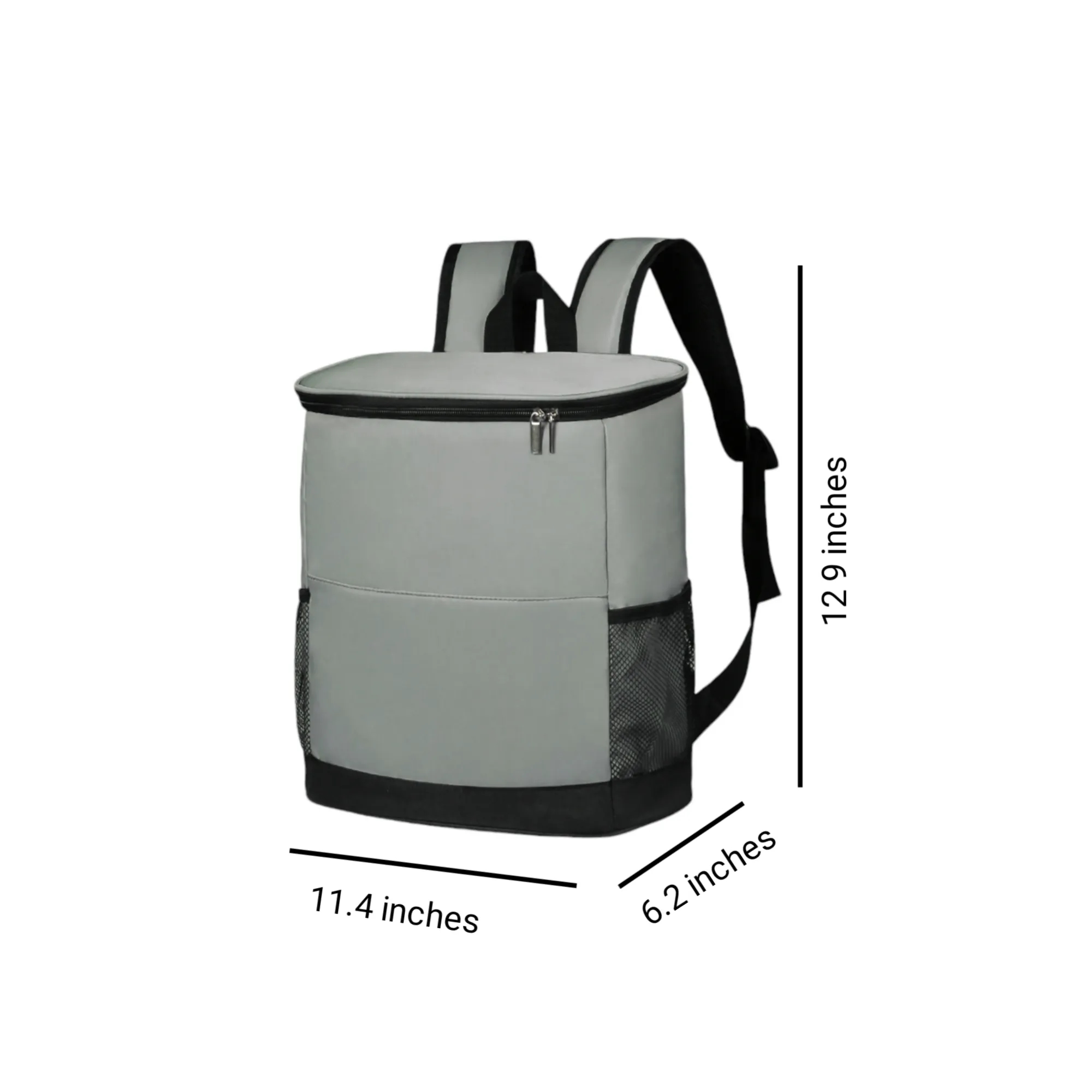 Outdoor Insulated Backpack 12.9" x 11.4" 6.2" 11