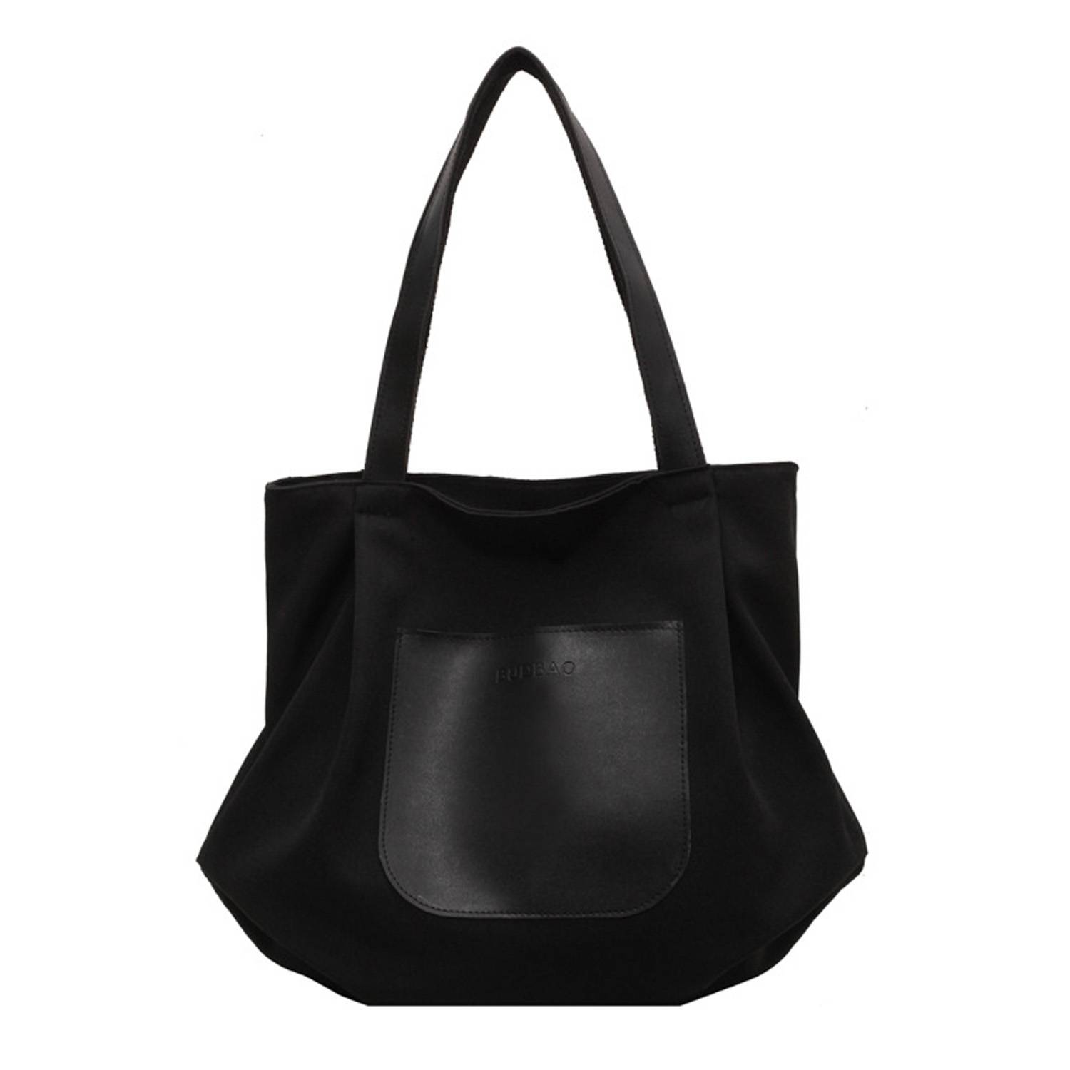 Canvas large-capacity casual shoulder bag 5