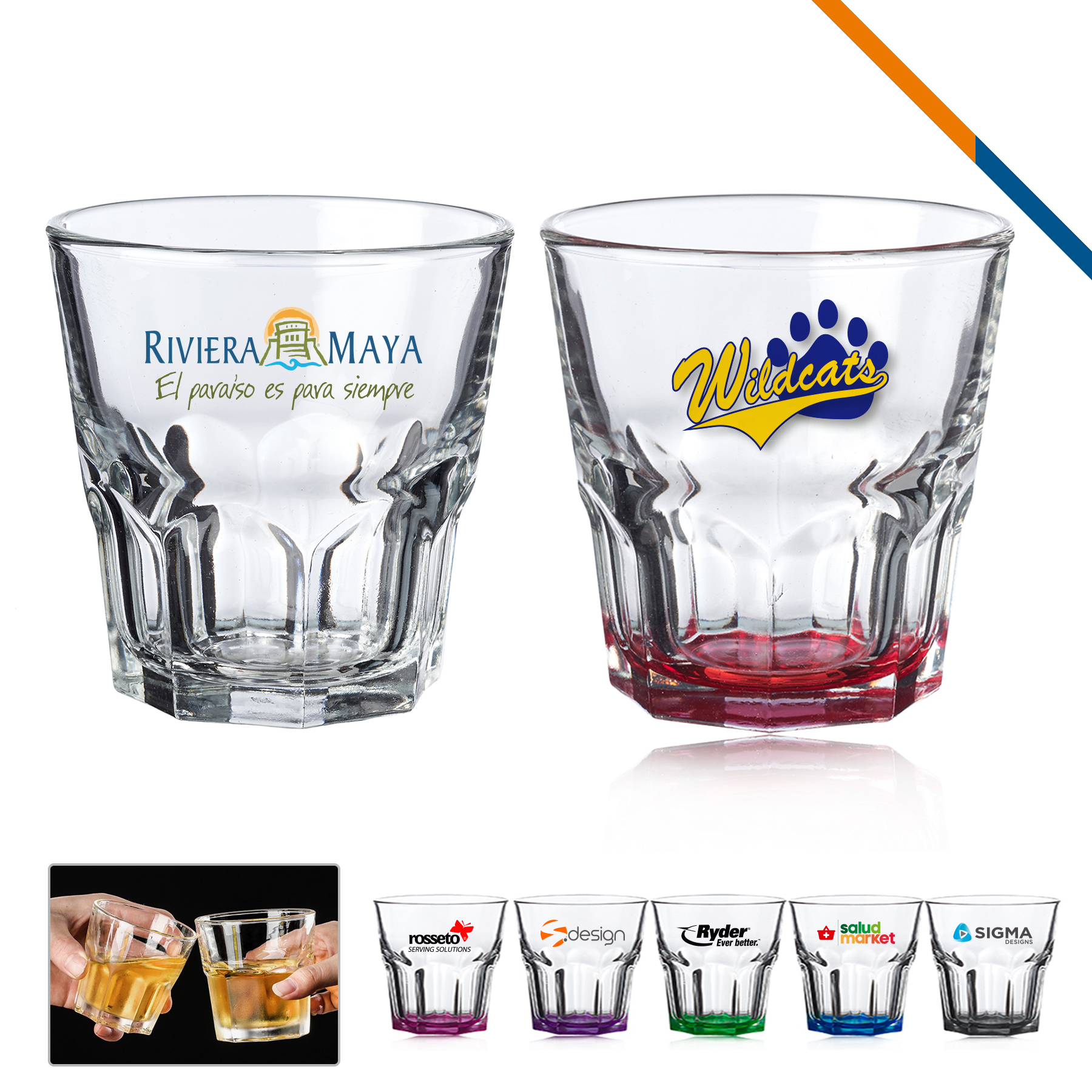 Avery Whiskey Glass – 6.7 OZ. 3