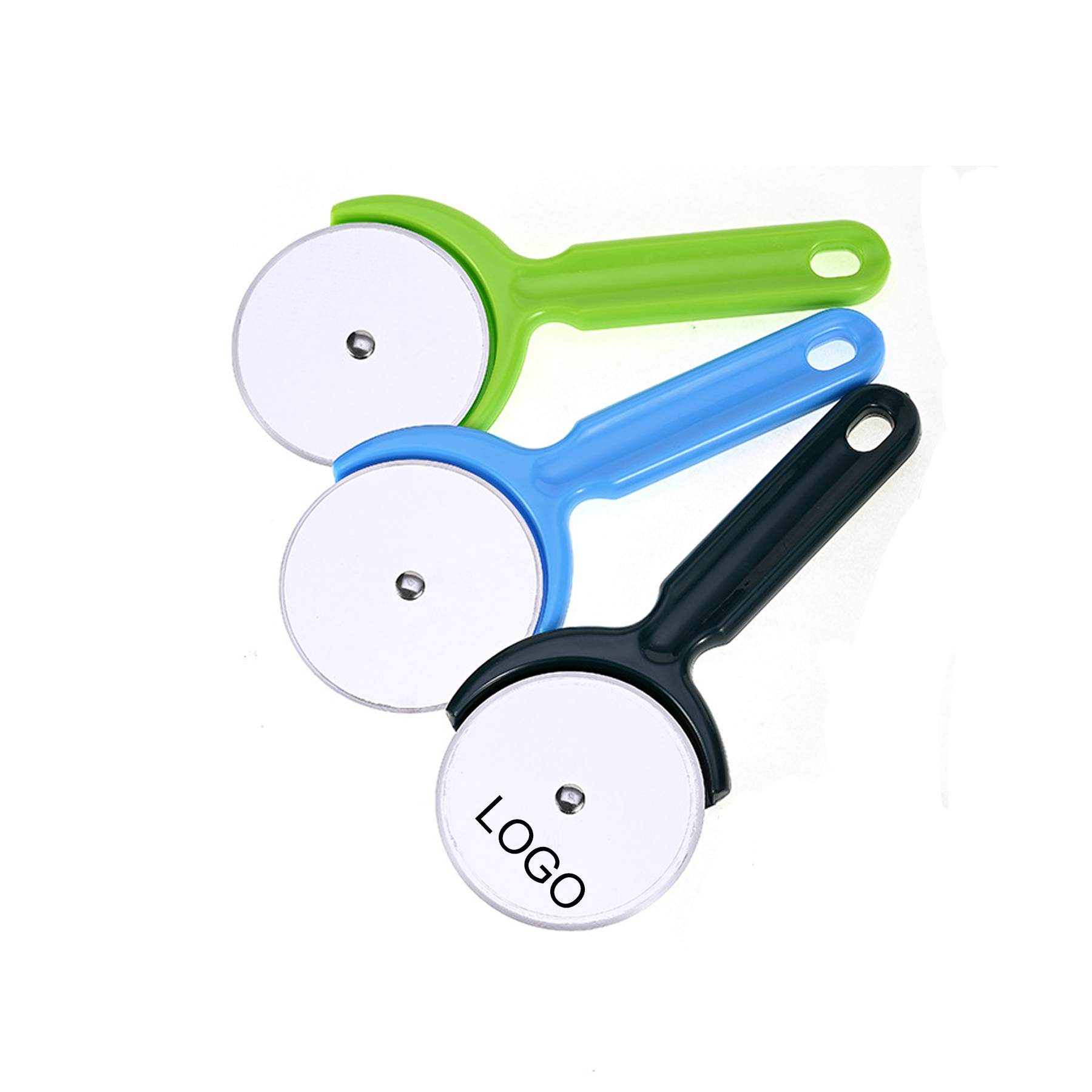 Plastic Handle Pizza Cutter 2