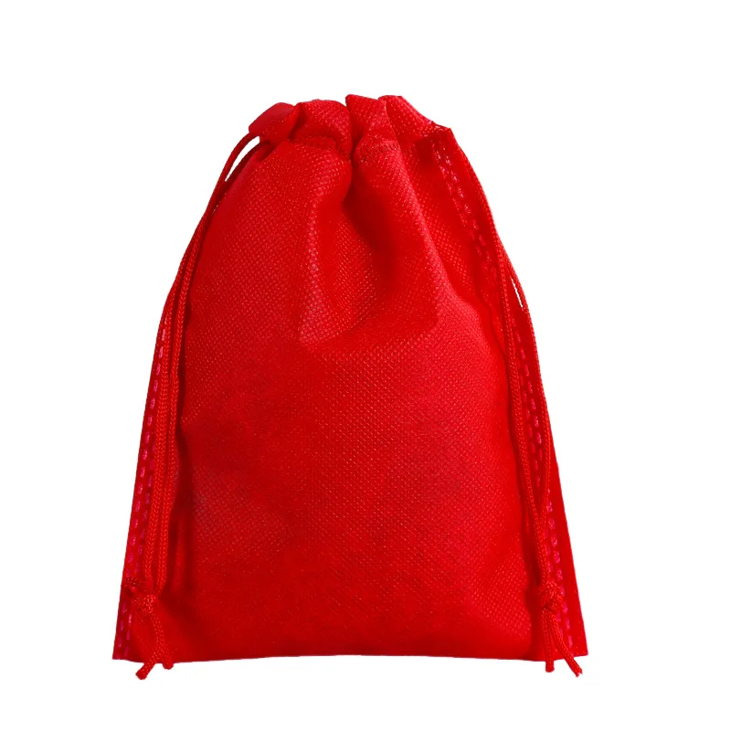 Foldable Non Woven Drawstring Sports Backpack 4