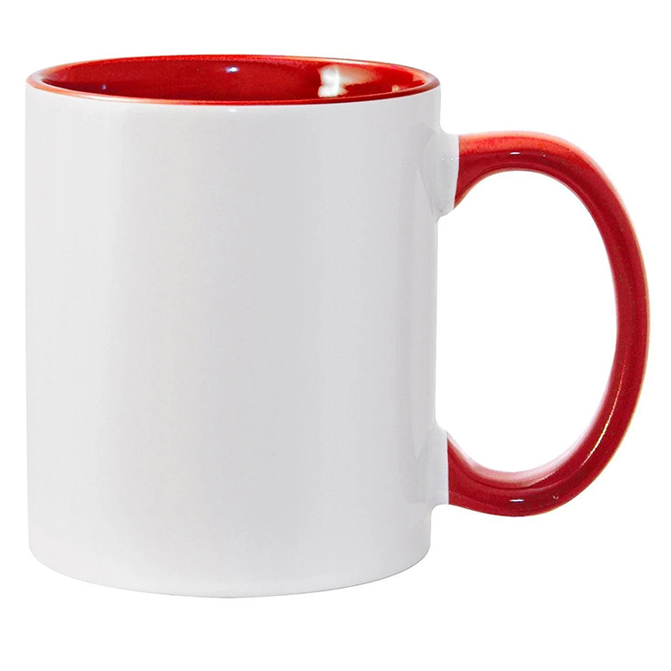 11oz Full Color Colored Handle Mug 38