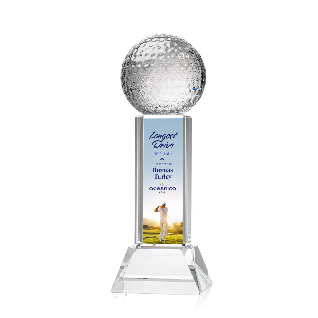 Golf Ball VividPrint™ Award on Stowe - Clear 11