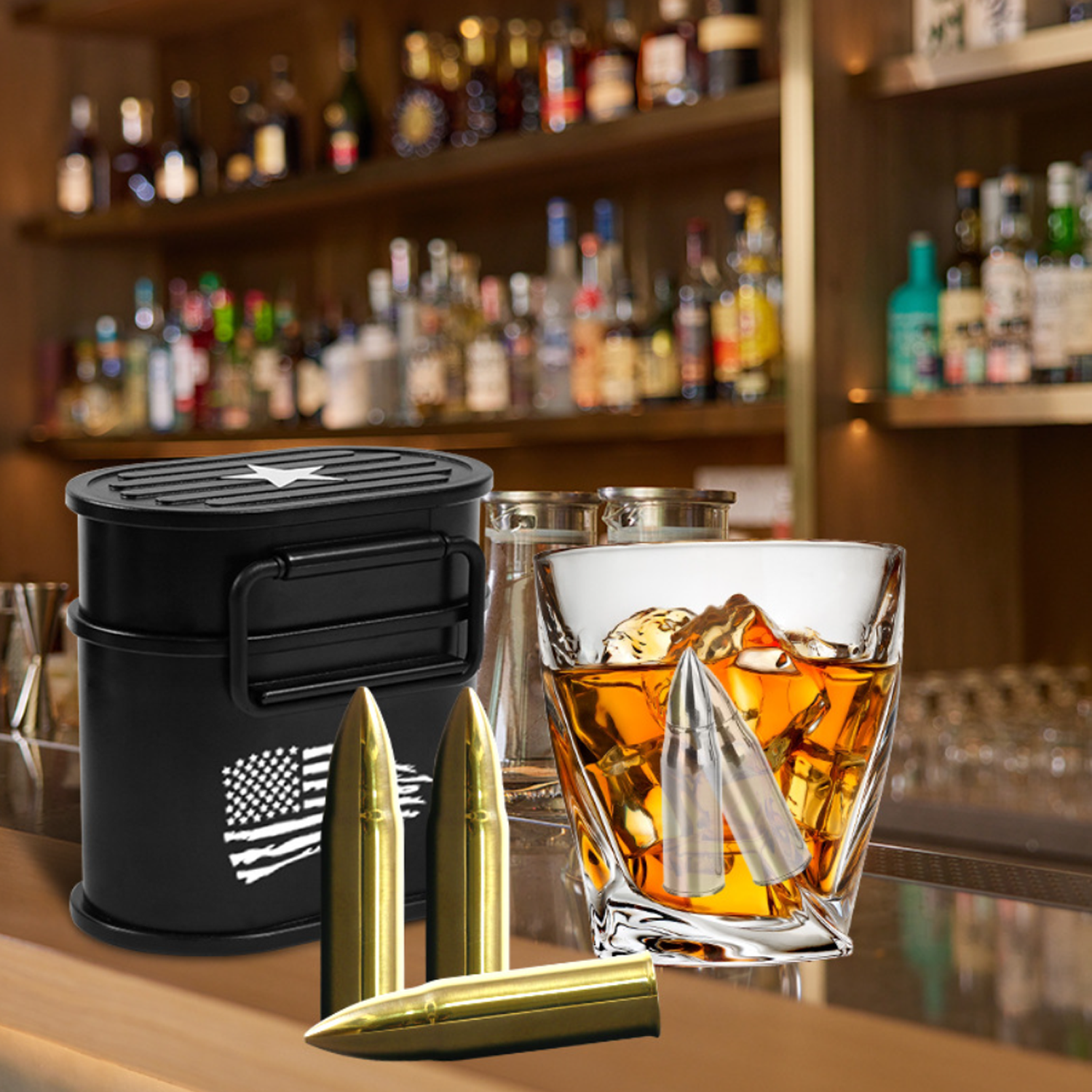 Whiskey Bullets Ice Cubes 2