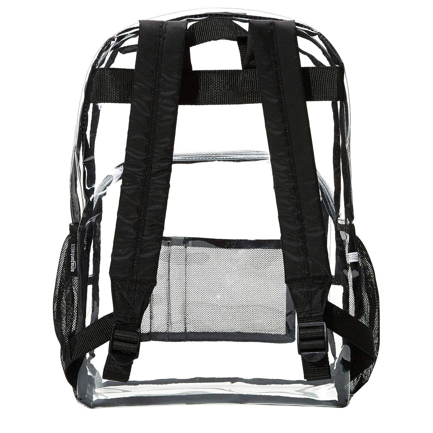 Large-capacity PVC Clear School Backpack 6