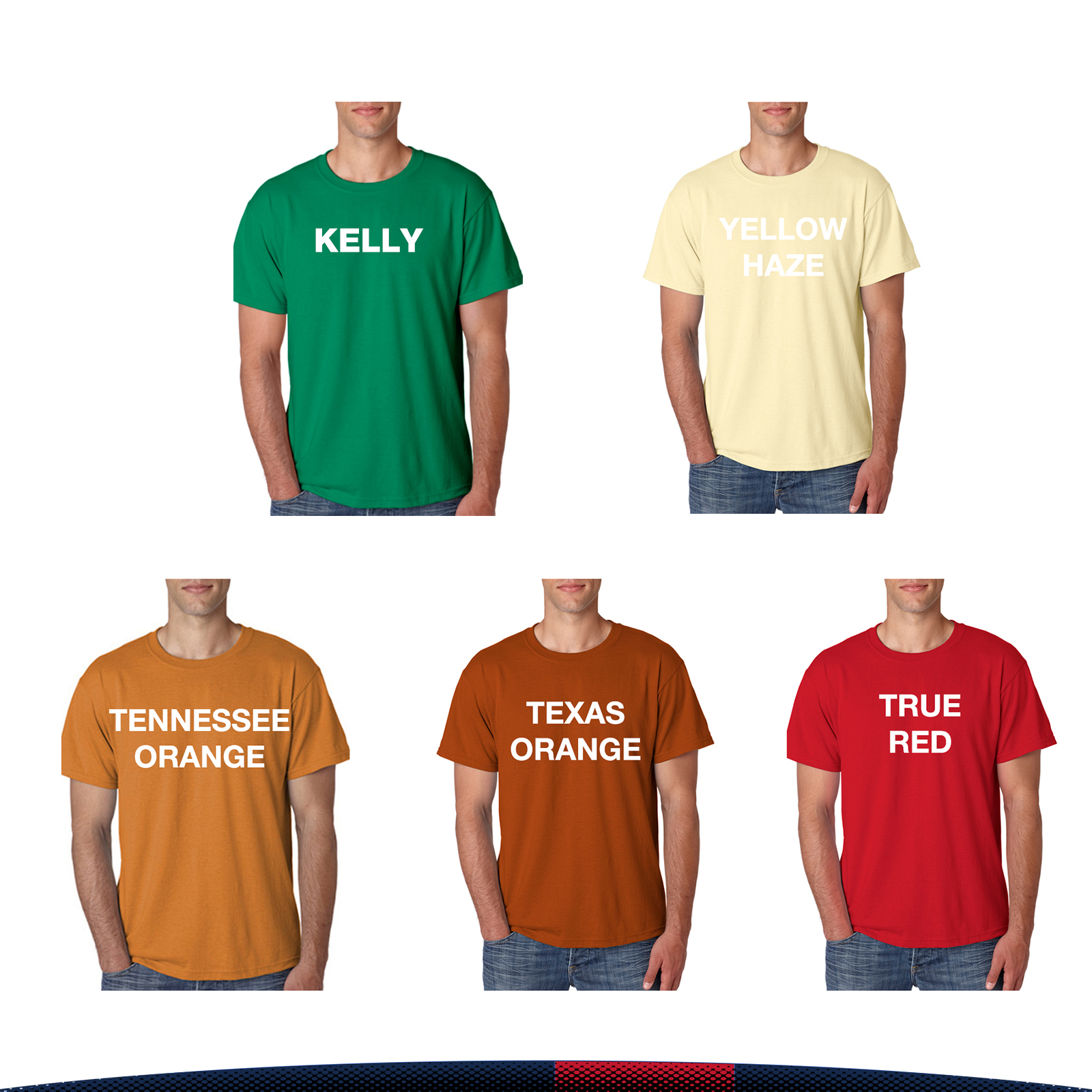 Jerzees® Adult Cotton/Polyester Preshrunk T-Shirts 1