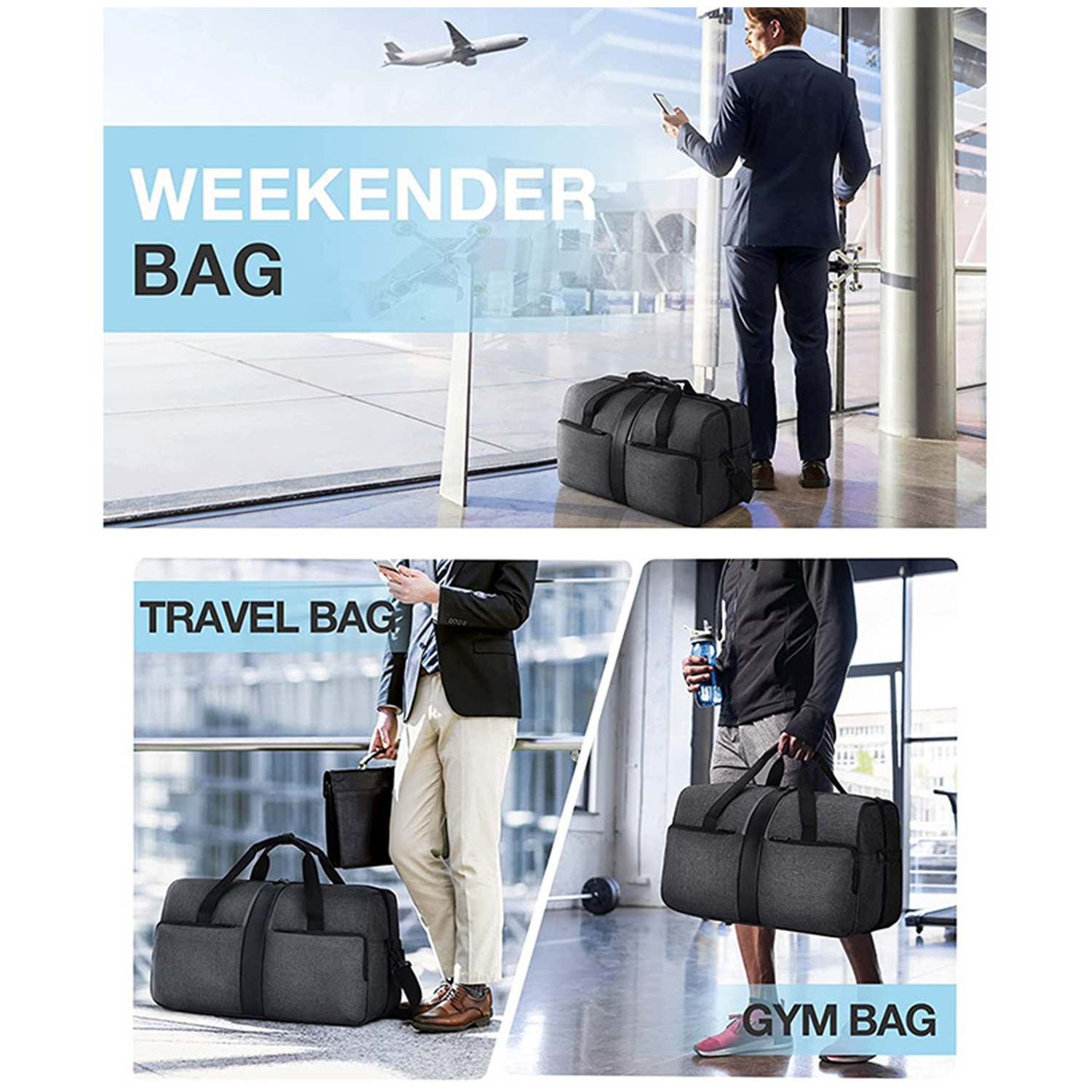 Weekend Outing With A Slung Duffel Bag 5