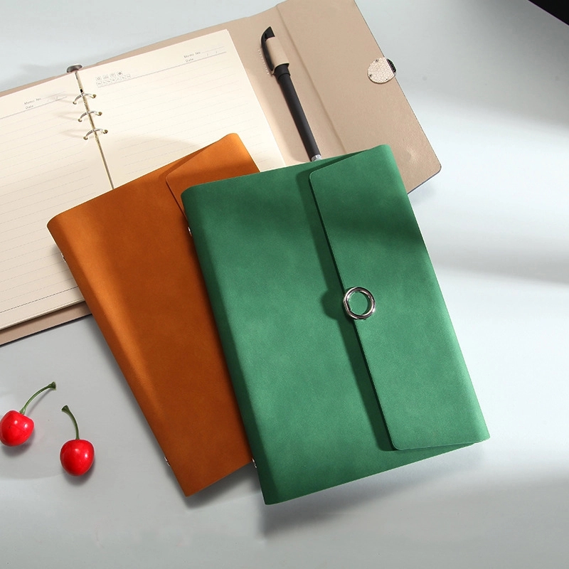 PU Leather A5/B5 Business Travel Journal Binder Notebook 12