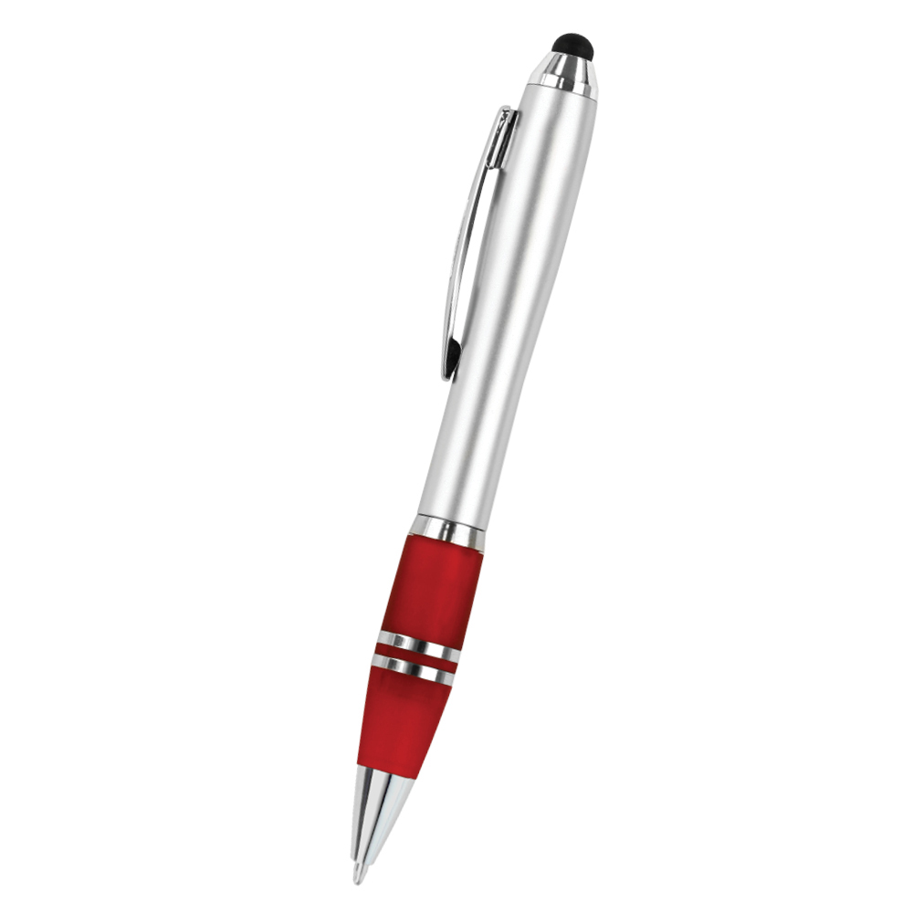 Blitz Silver Twist Action Stylus Ballpoint Pen 11