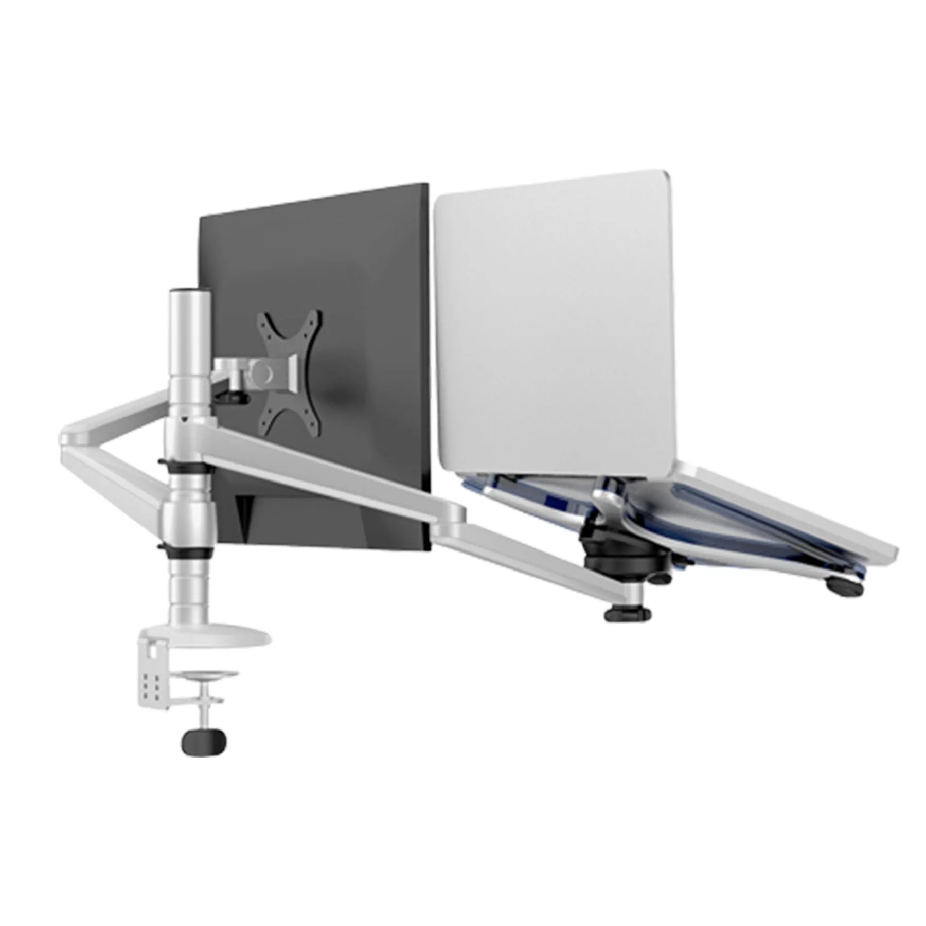 Laptop And Monitor Desk Mount Stand 2