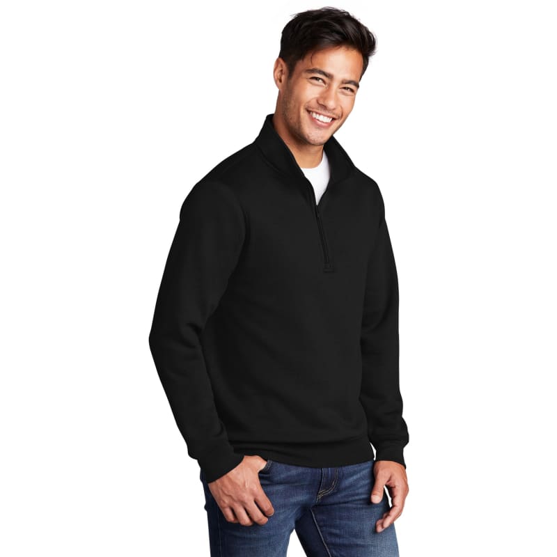 Port & Company Core Fleece 1/4-Zip Pullover Sweatshirt, custom hoodie or sweatshirt with logo imprint 50