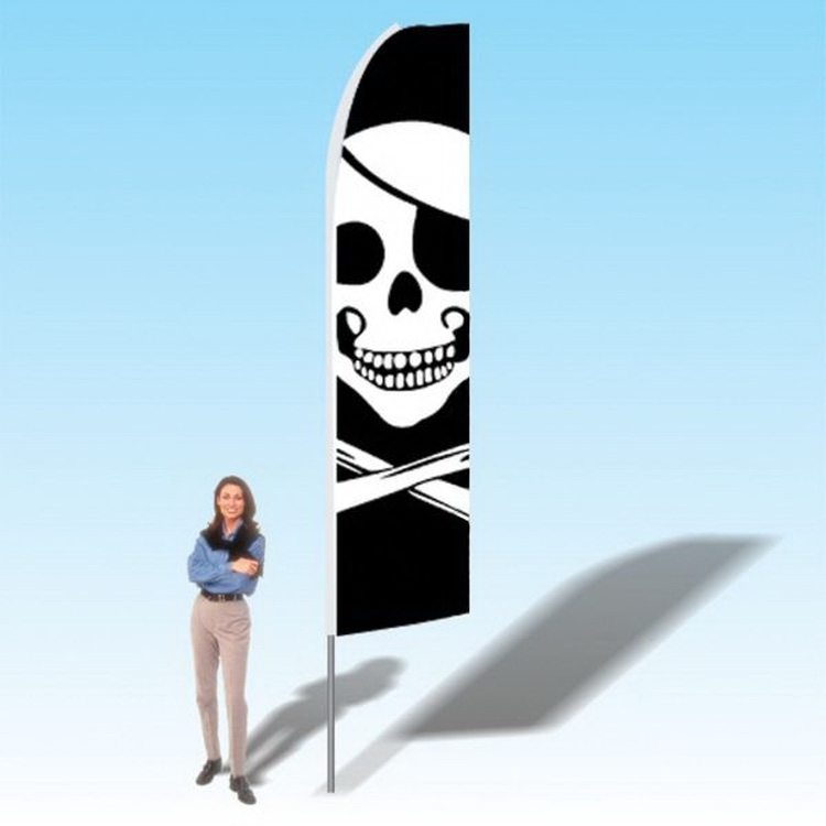 15FT Pirate Regular Advertising Banner Flag 2