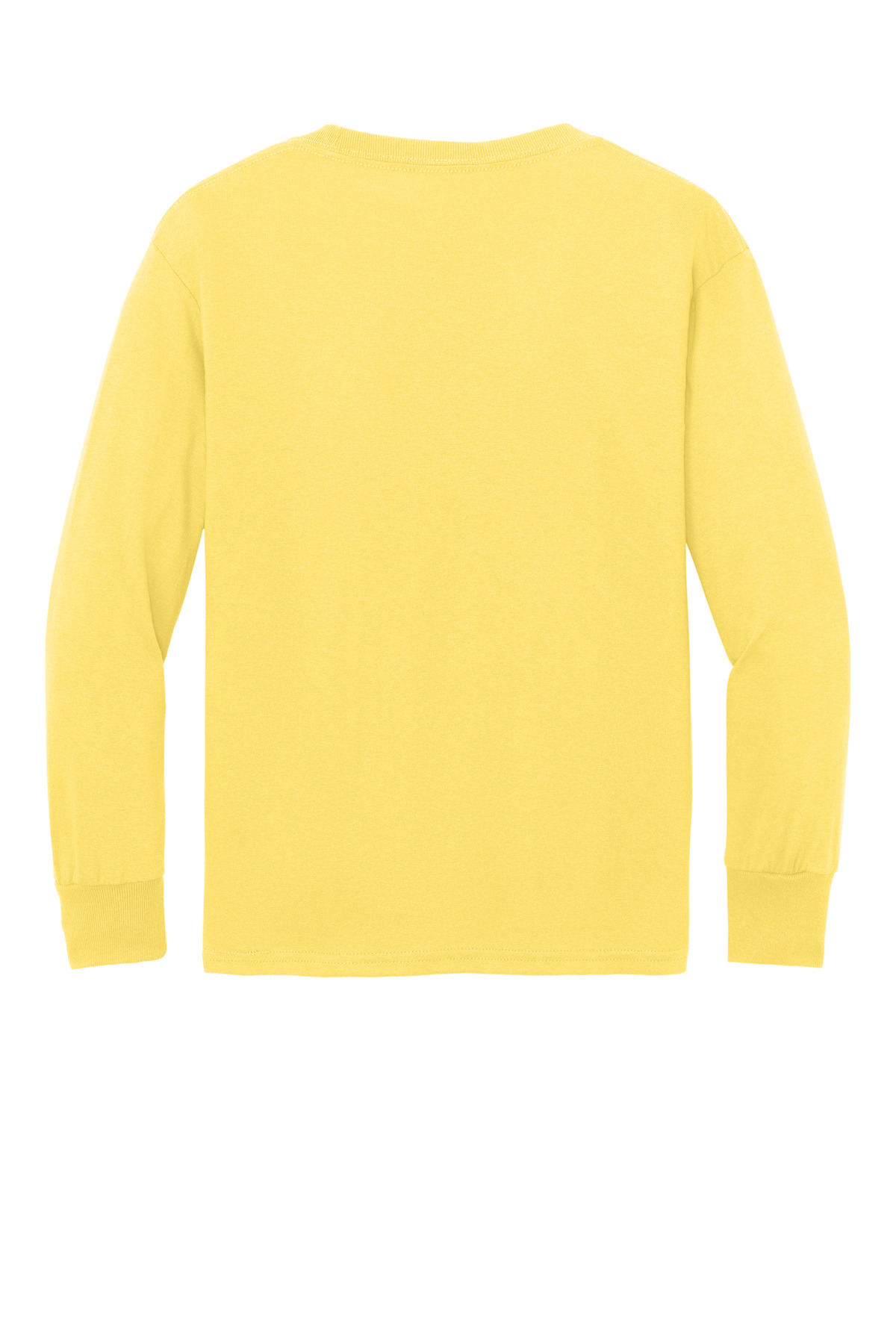 Port & Co Youth Long Sleeve Core Cotton Tee. PC54YLS 85