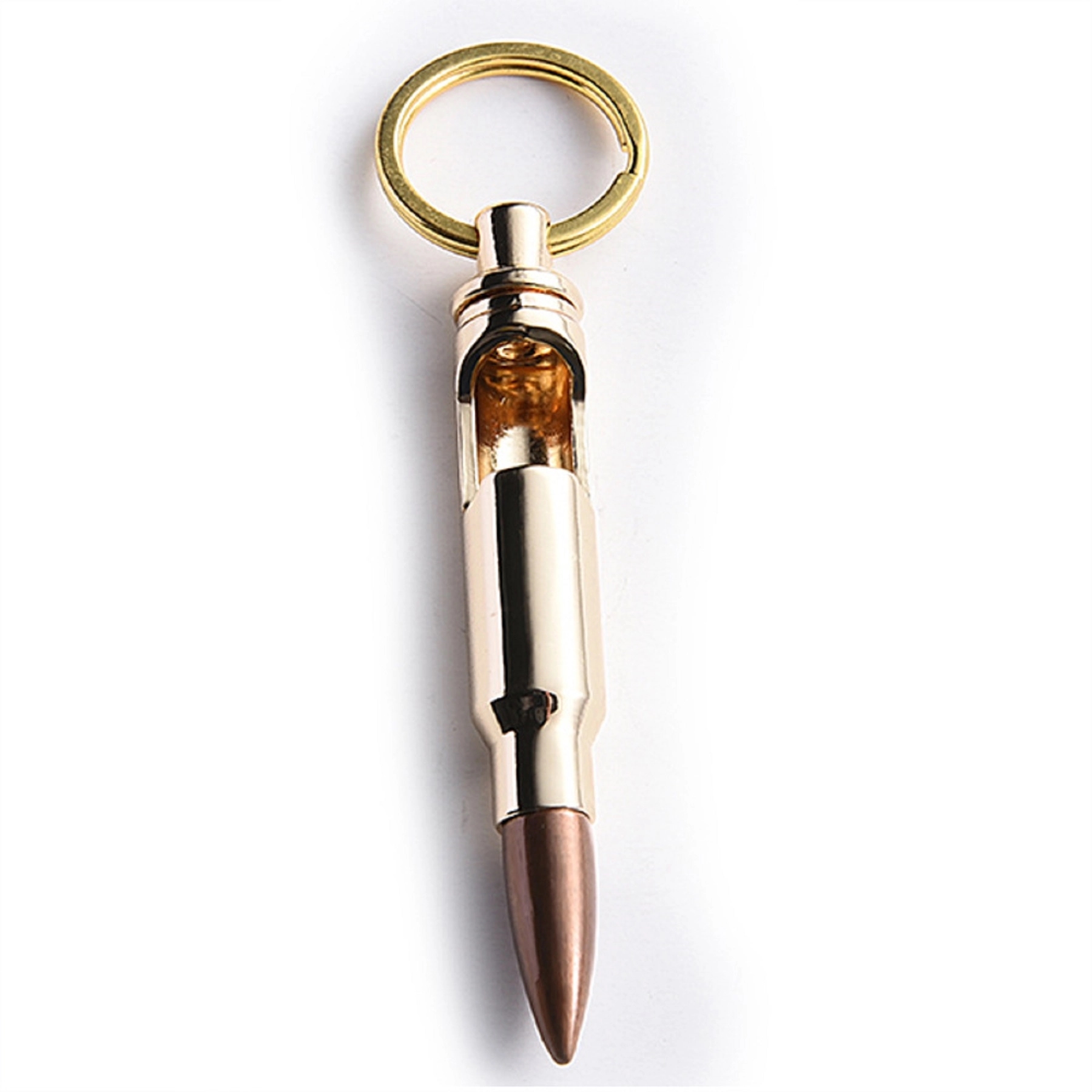 Bullet Bottle Opener Keychain 1