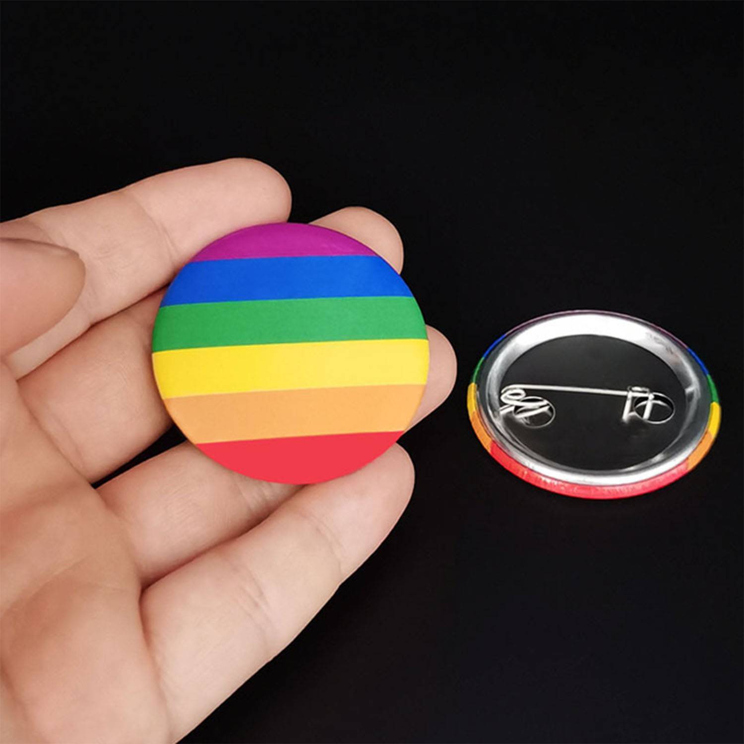 Rainbow Button Badge Pride Pins 4