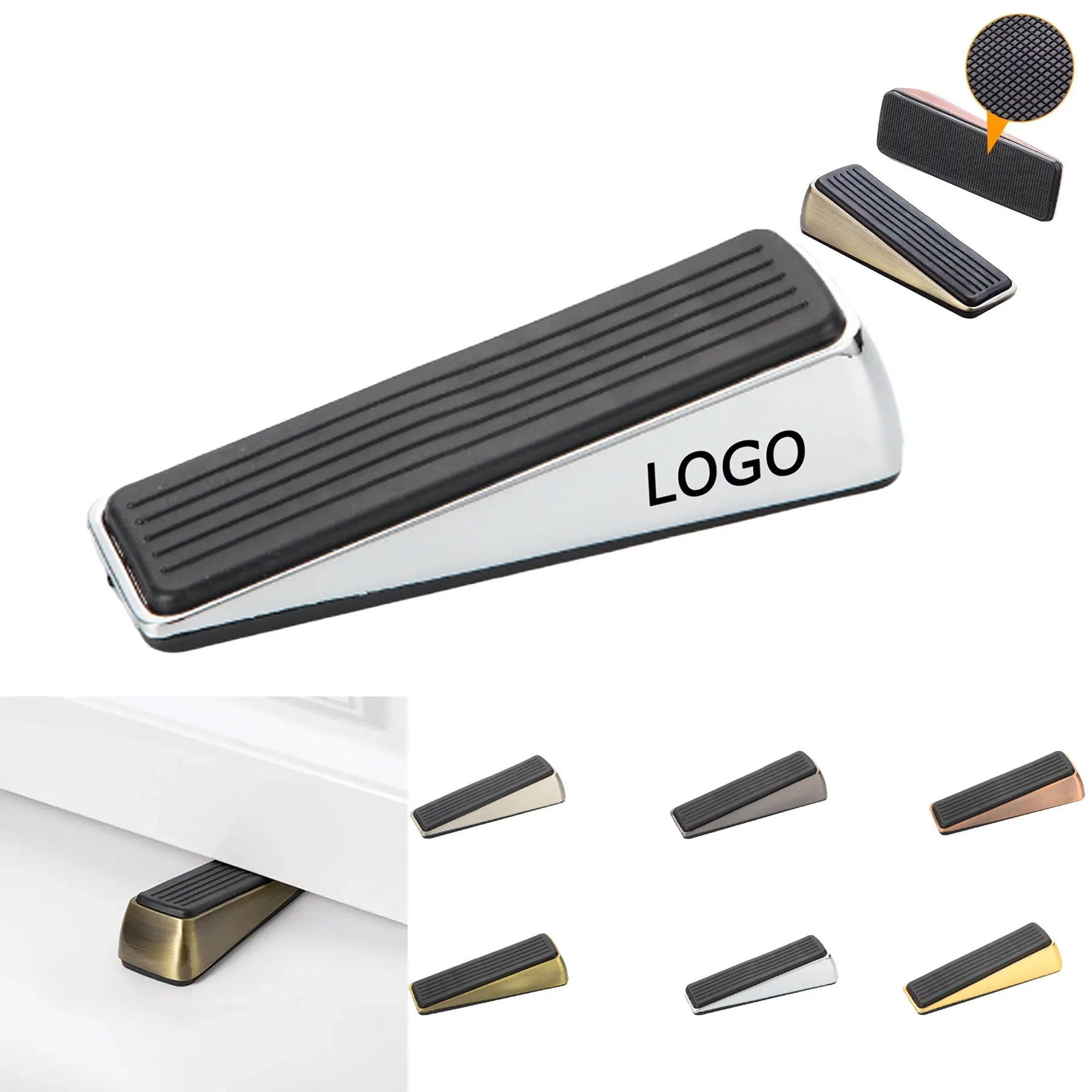 Gorgeous Removable Rubber-faced Door Stopper 2