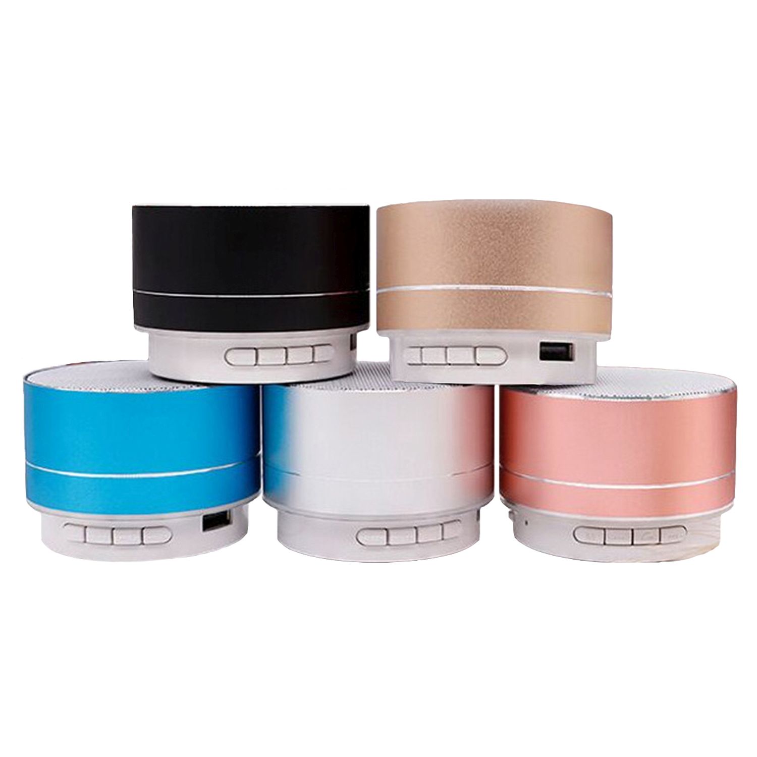 Round Light-Up Bluetooth Speakers 2