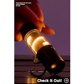 Mini Spiral Filament 100 Lumens Lantern Flashlight 28