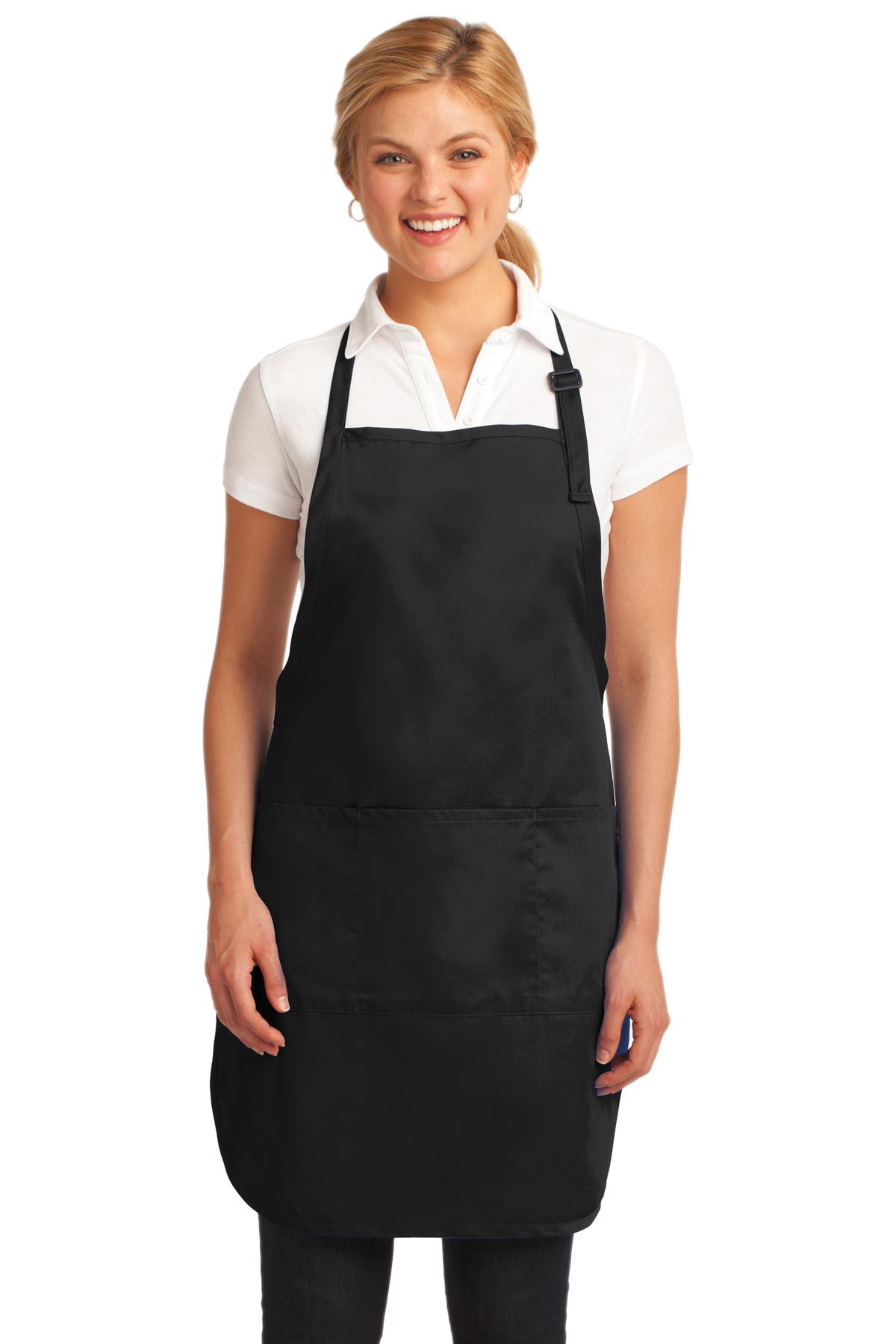 Easy Care Full-Length Apron with Stain Release