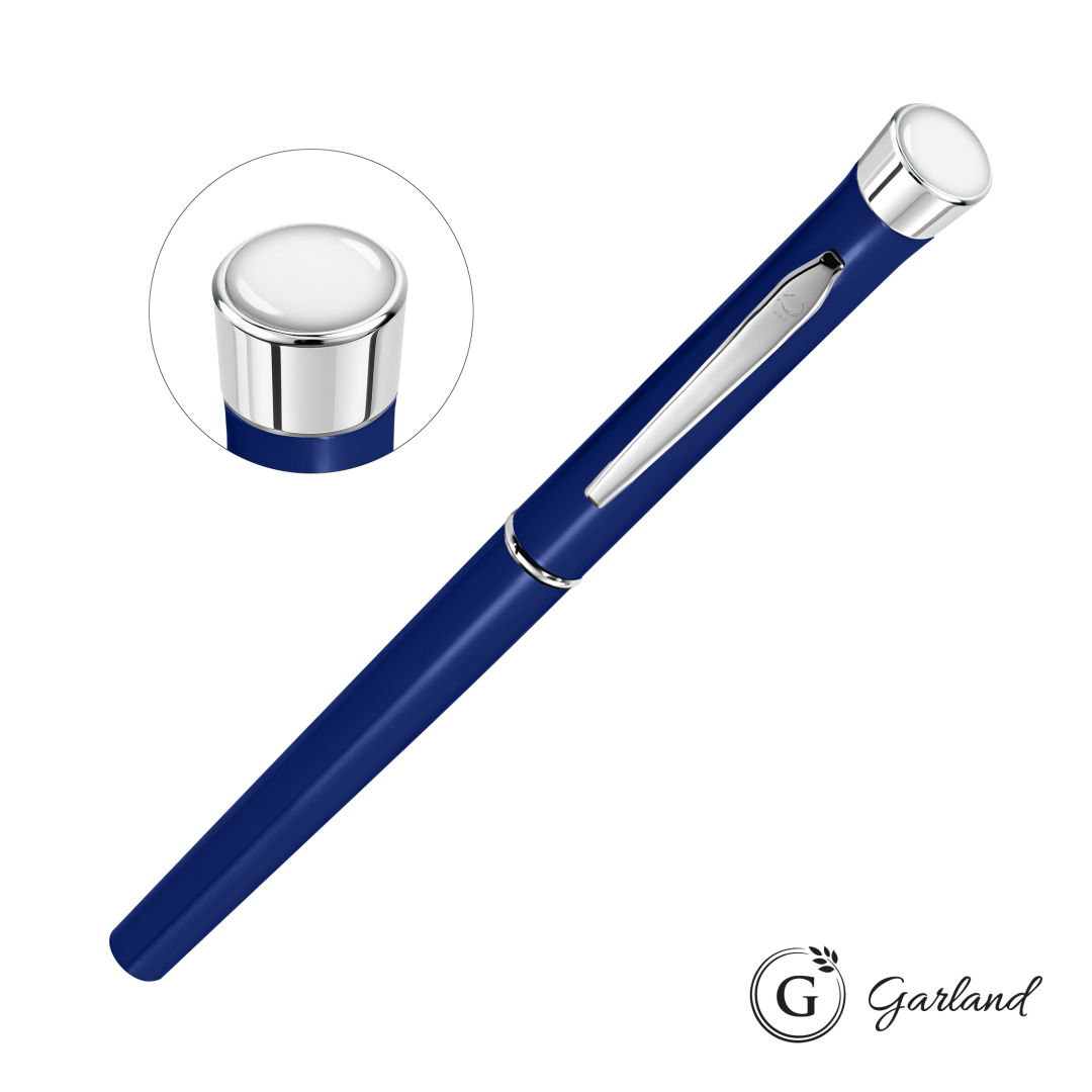 Garland® Color Custom Rollerball Pen - Chrome Accent 9