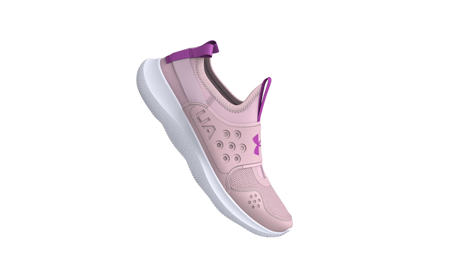 Girls' Grade School UA Runplay Running Shoes  7