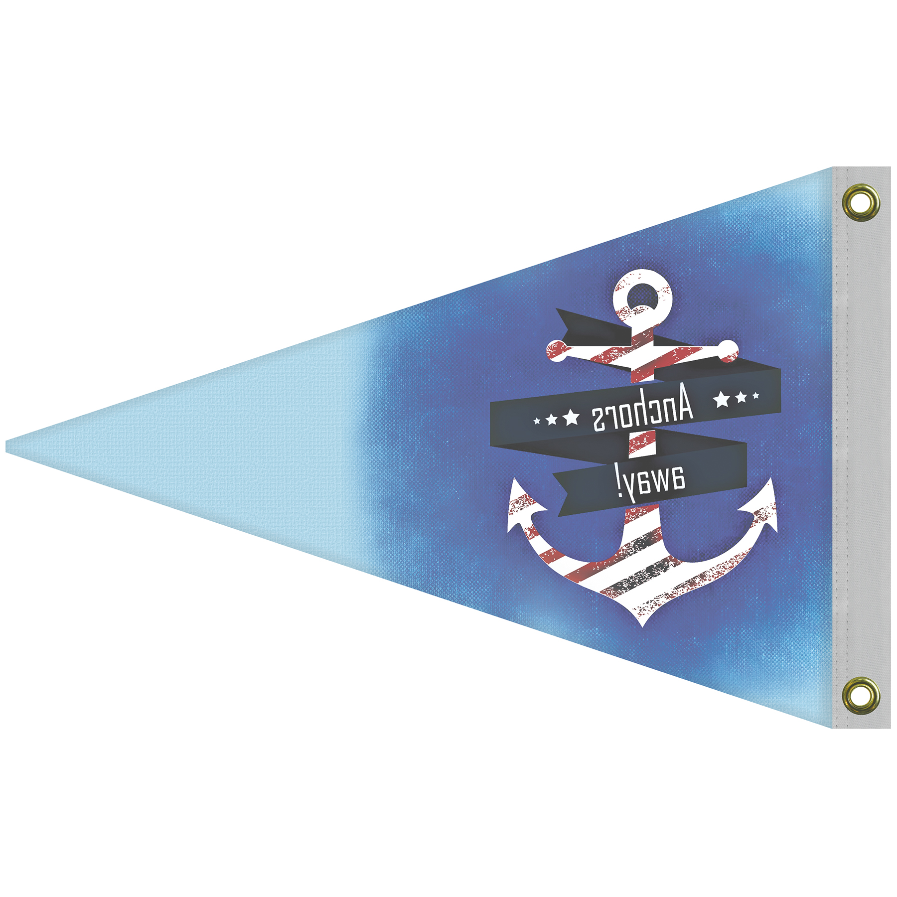 2' x 3' Single Reverse Knit Polyester Pennant 9