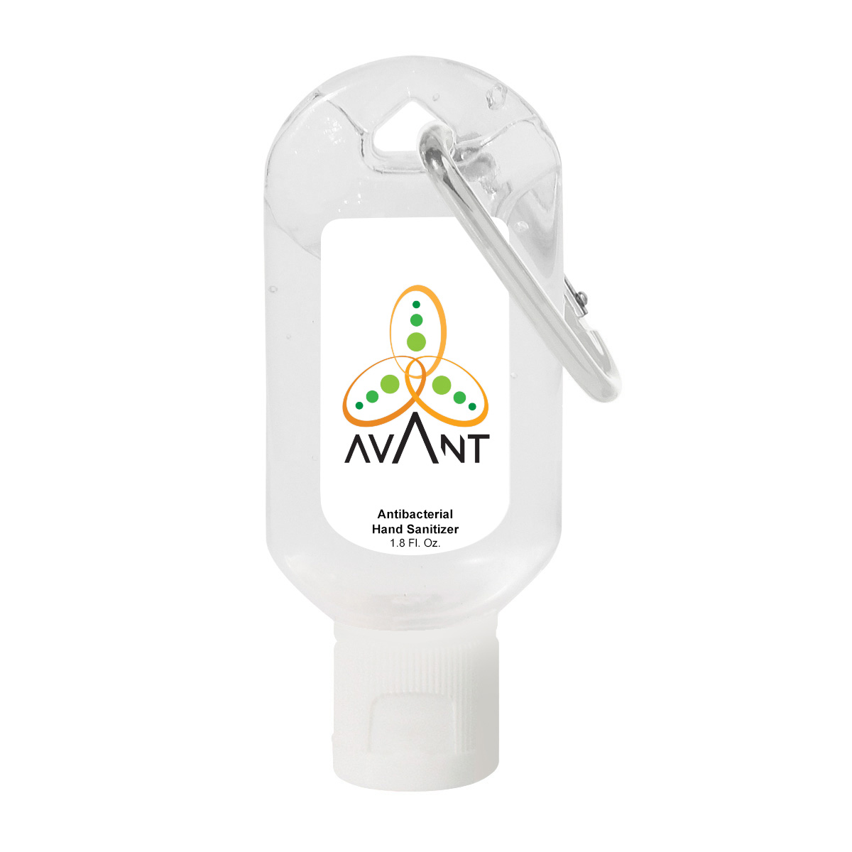1.8 OZ. HAND SANITIZER WITH CARABINER 9