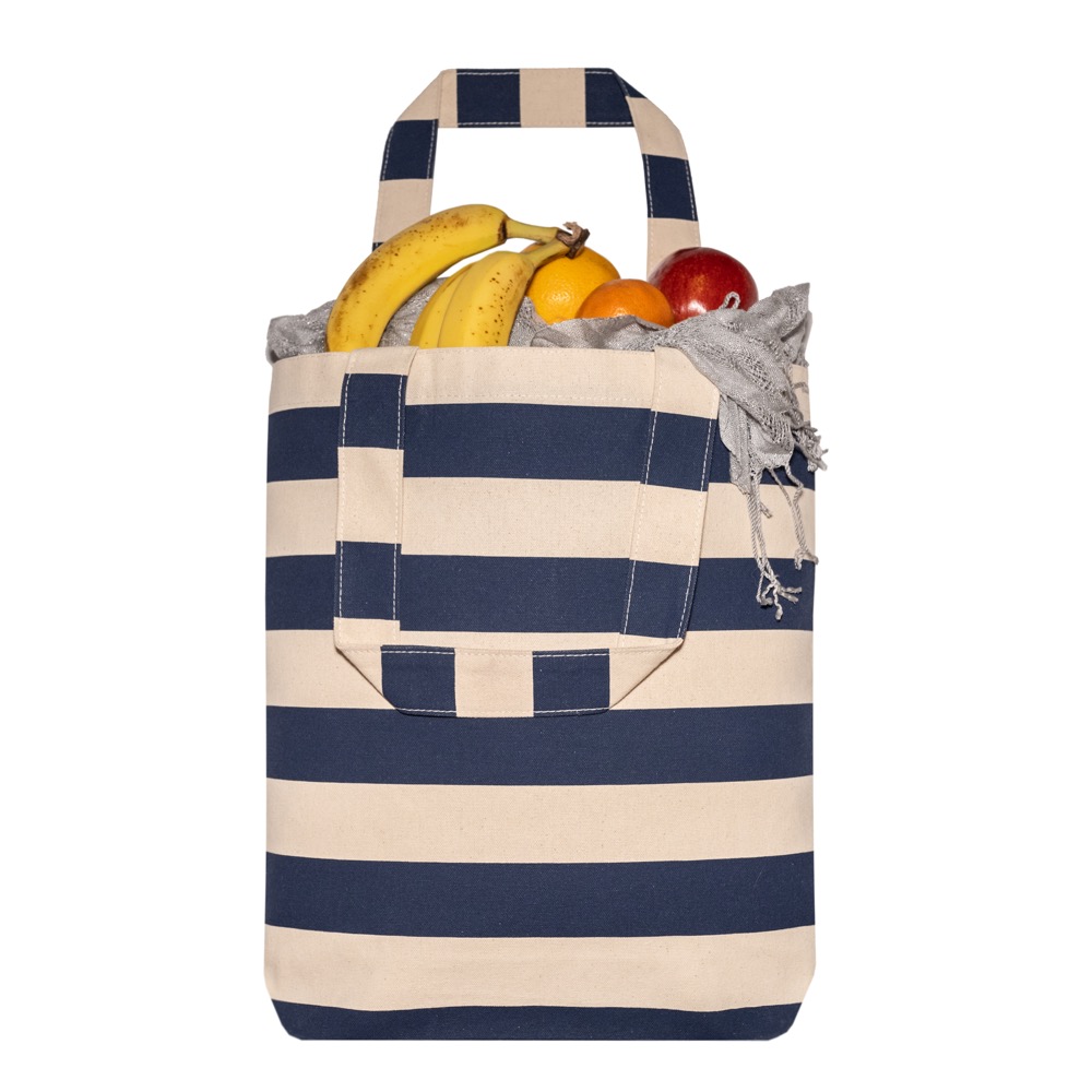 10 Oz. Lightweight Alto Rugby Stripe Tote 15