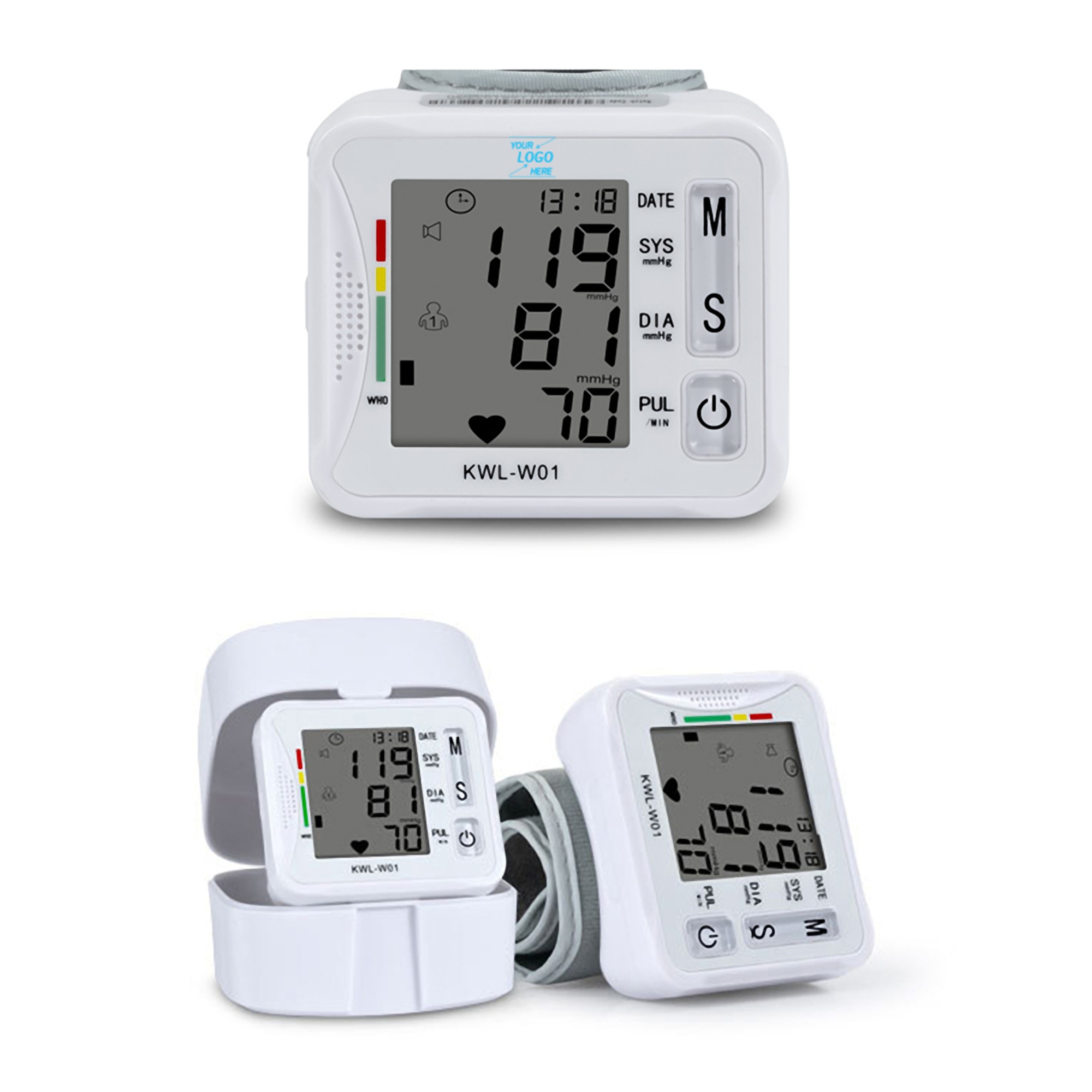 Electronic Wrist Blood Pressue Monitor 3