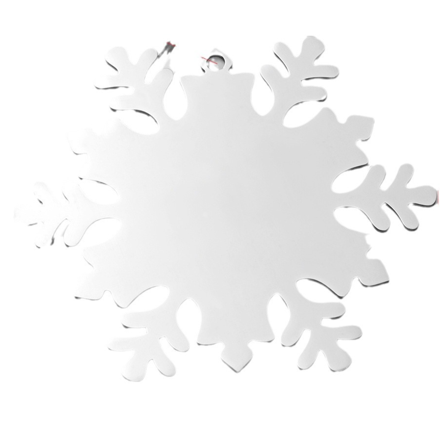 Stainless Steel Snowflake Christmas Tree Ornament 7
