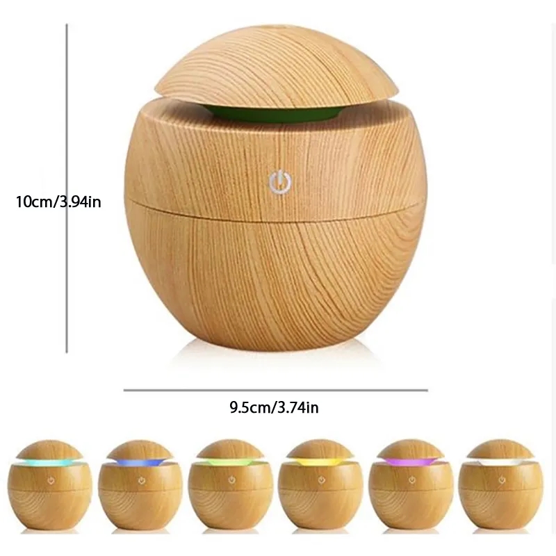 7 Colors LED Light Mini Air Humidifier 2