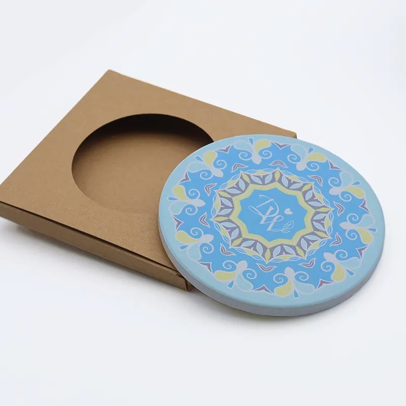 Absorbent Ceramic Coasters 2