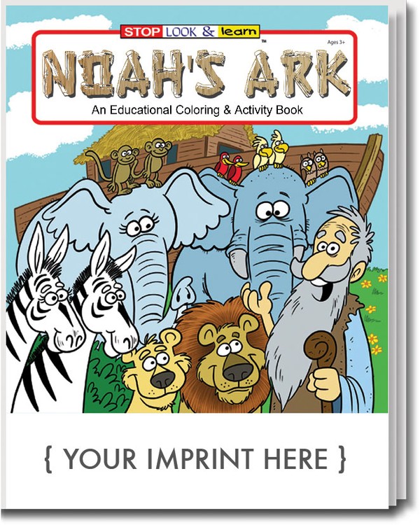 COLORING BOOK - Noah's Ark Coloring & Activity Book 1