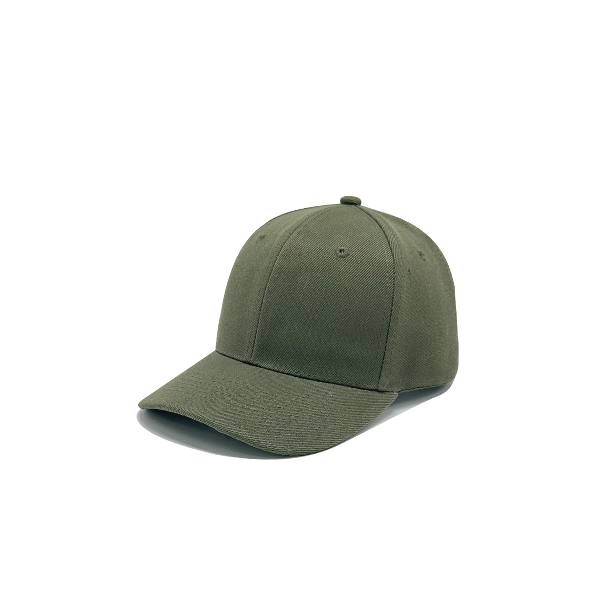Structured Cotton Adjustable Six Panel Baseball Cap 10