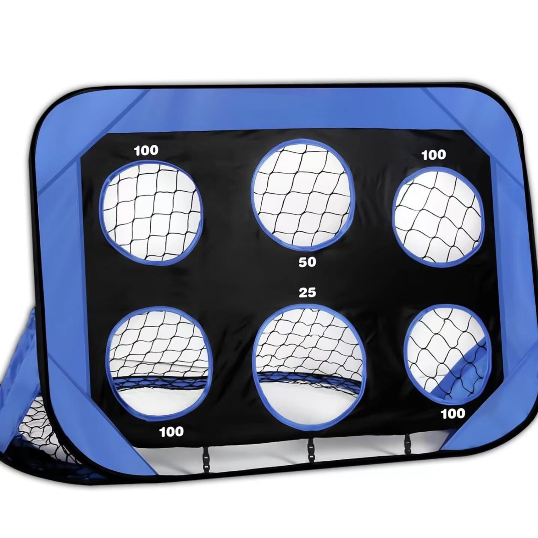 Kids Soccer Goal 4-in-1 Portable Detachable 4